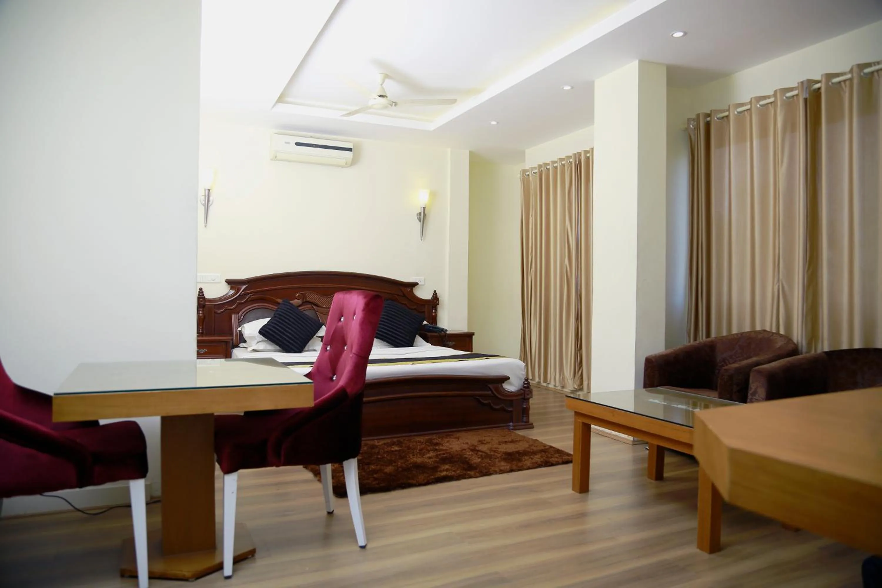 Living room in Green Park Residency