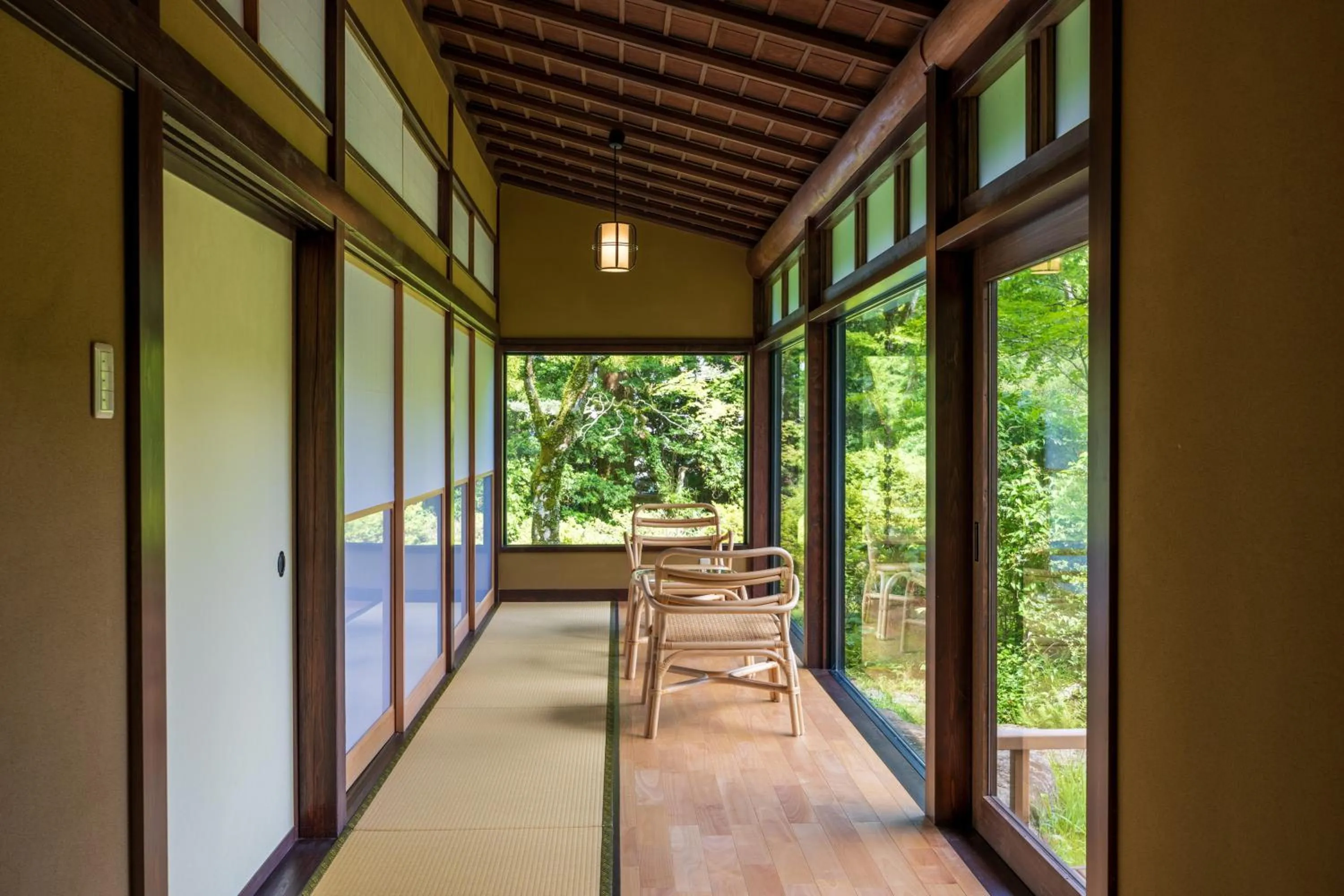 Garden view in Matsuzakaya Honten