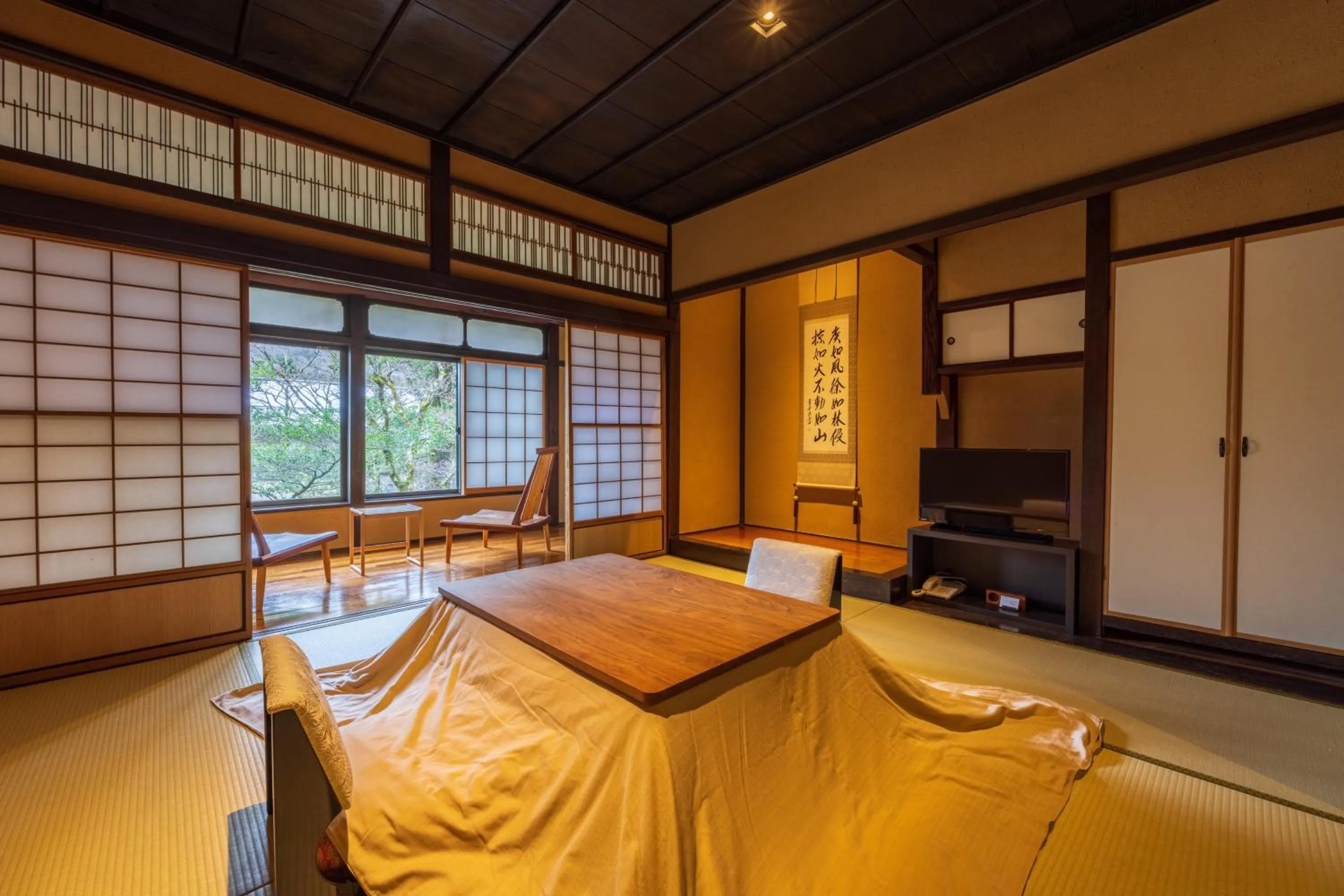 Living room, Bed in Matsuzakaya Honten