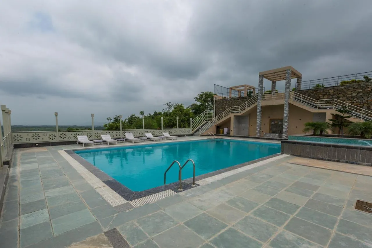 Swimming pool in The G Mount Valley Resort, Kumbhalgarh