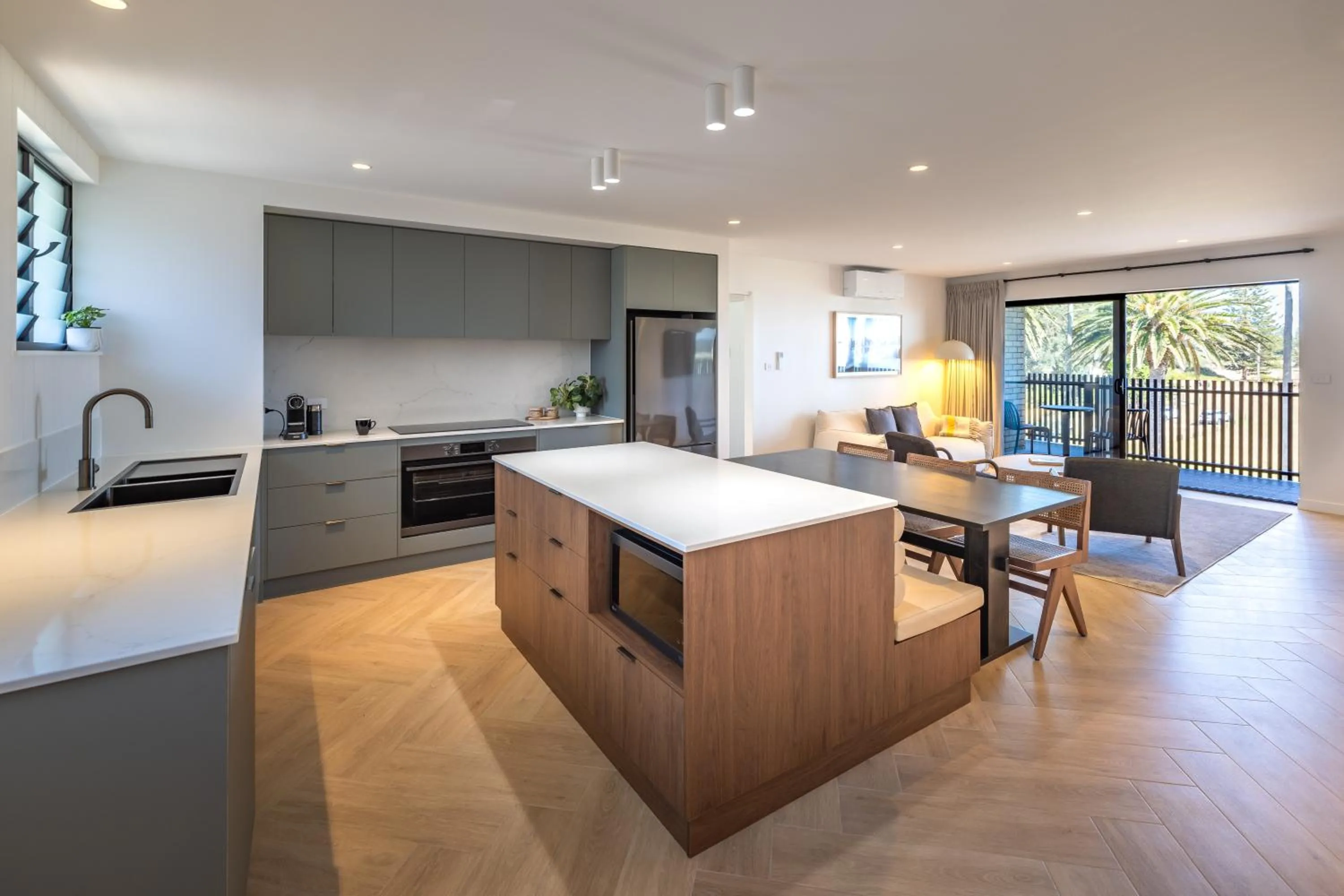 Kitchen or kitchenette in Bermagui Beach Hotel