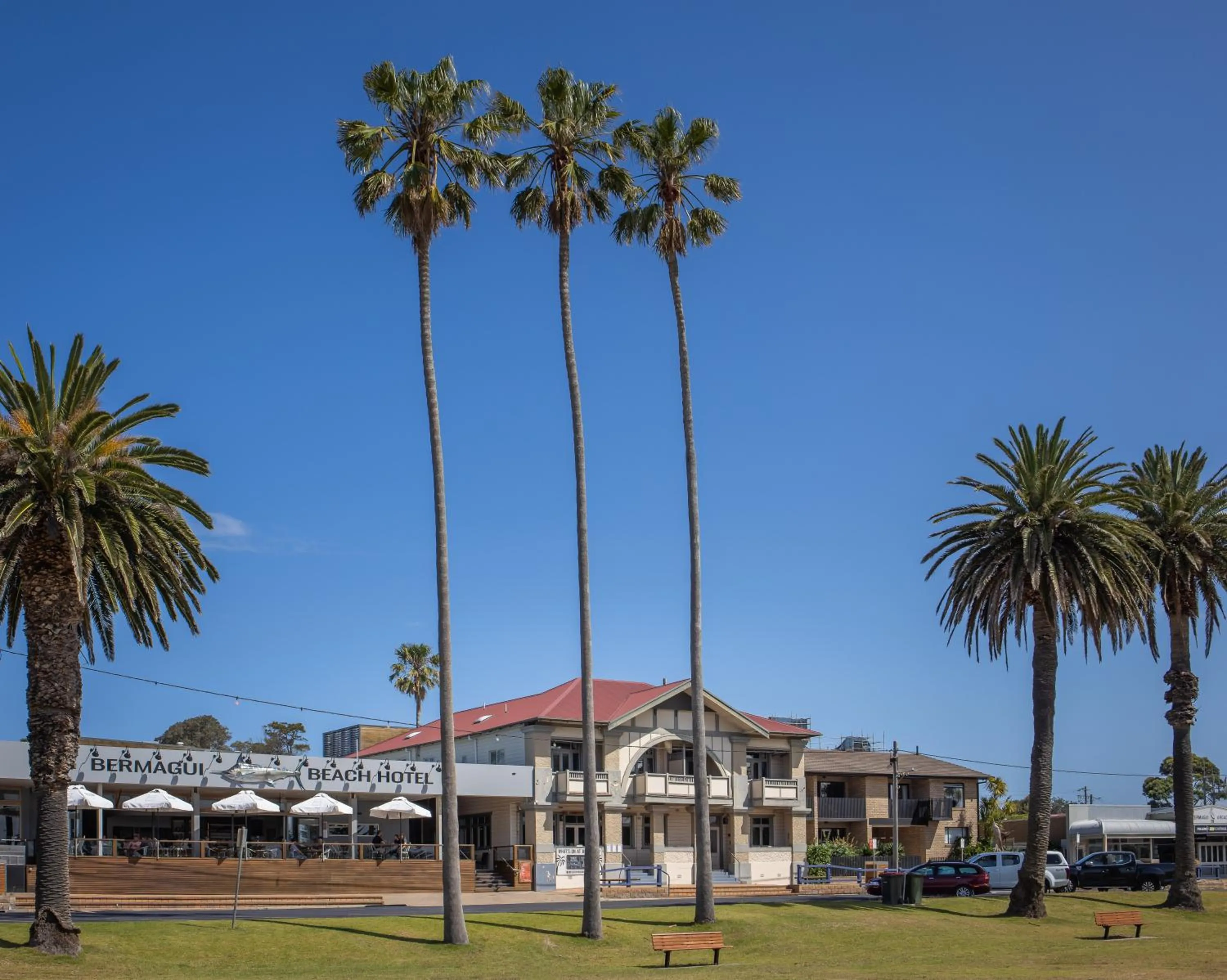 Property building in Bermagui Beach Hotel