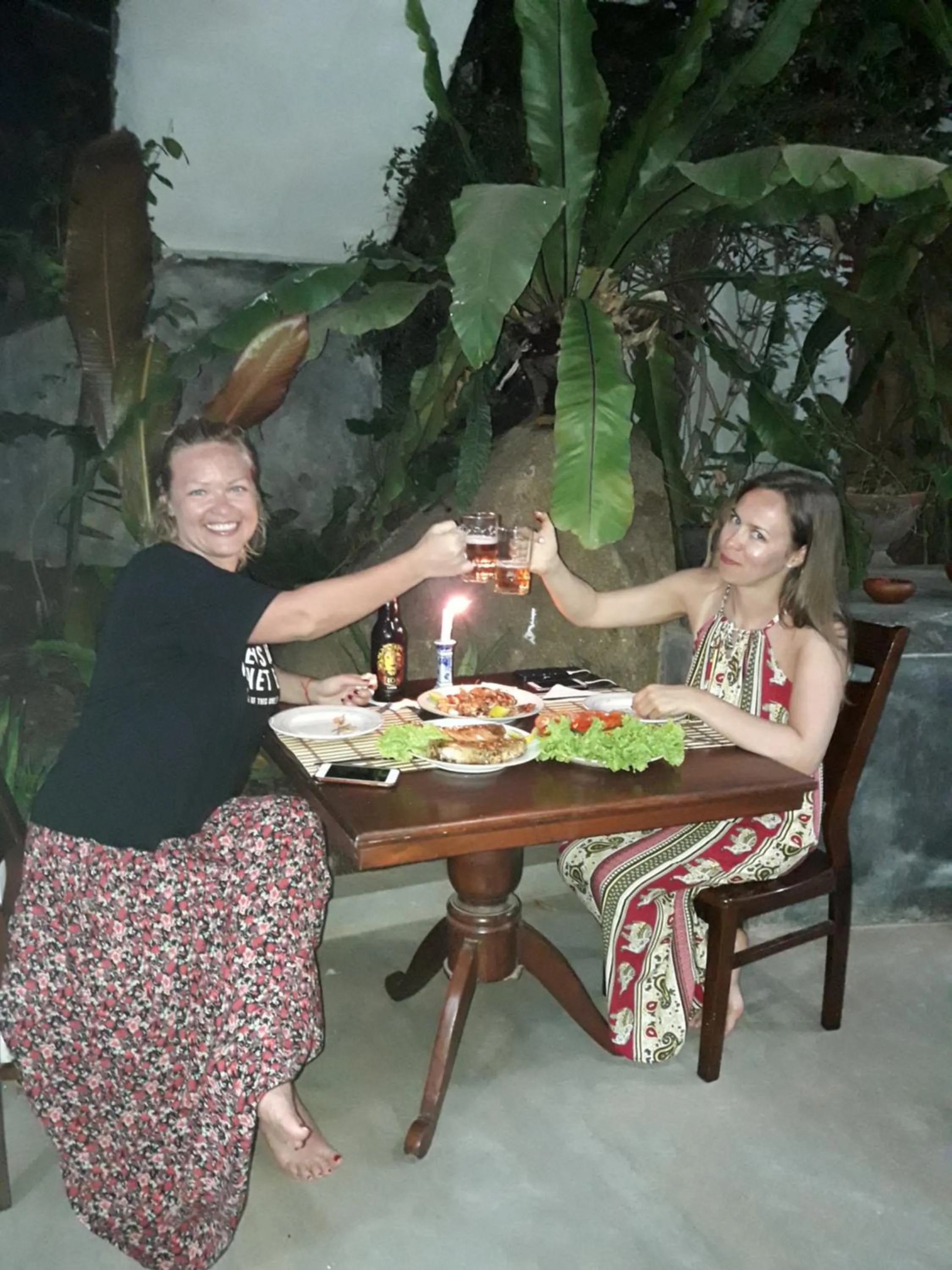 People in Butterfly Jewel