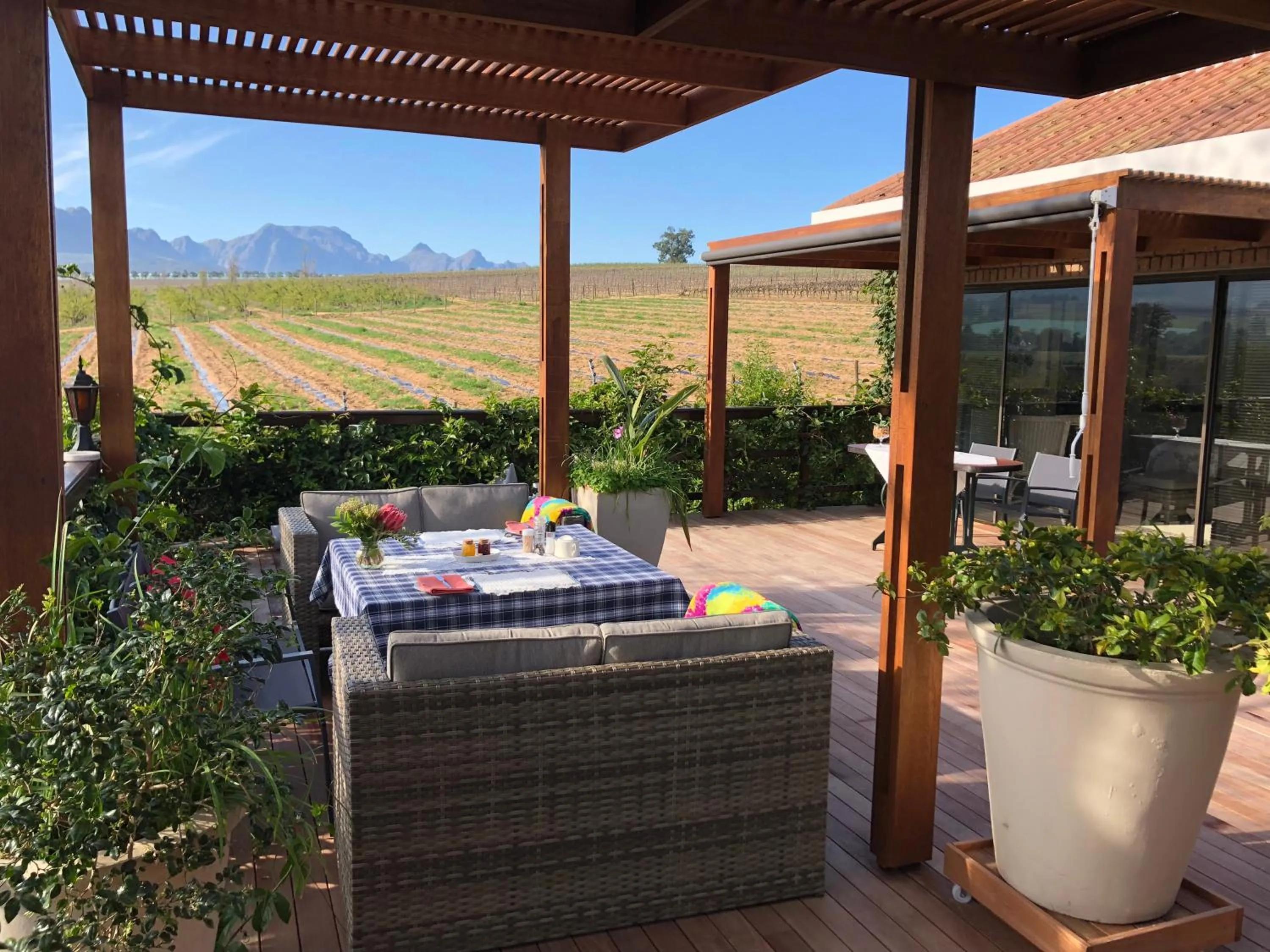 On site in Wellington Country House