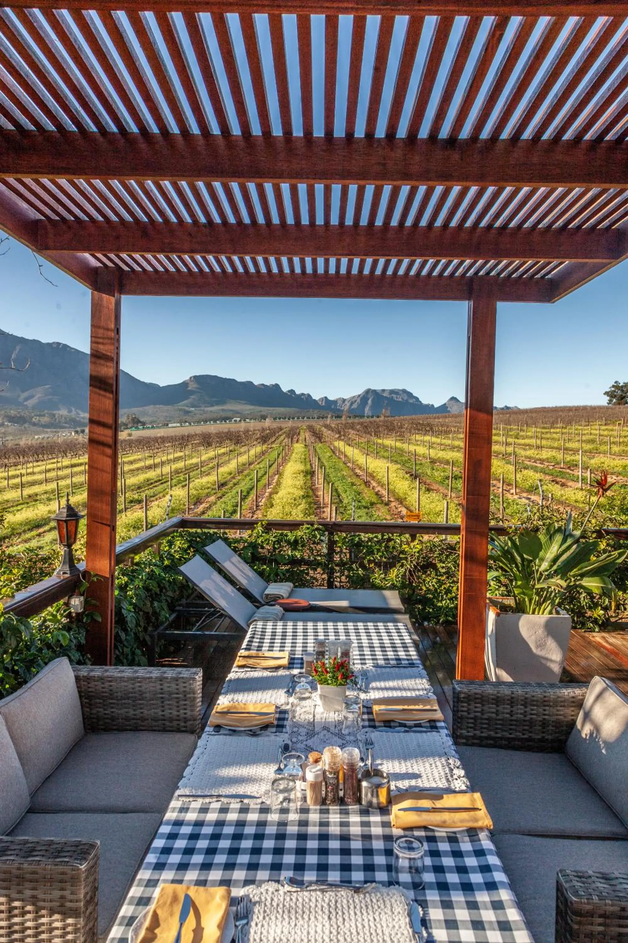 Patio in Wellington Country House