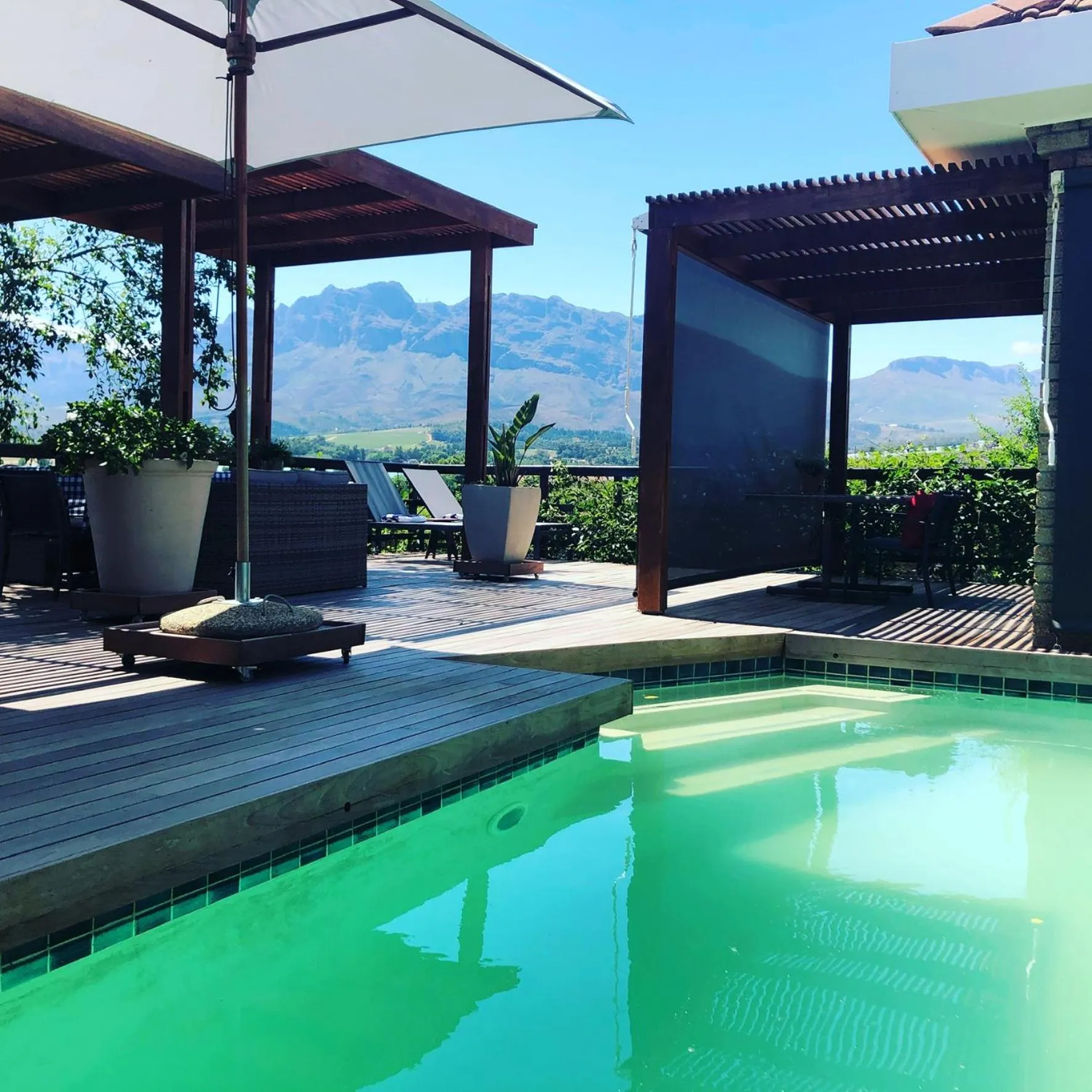 Balcony/Terrace in Wellington Country House