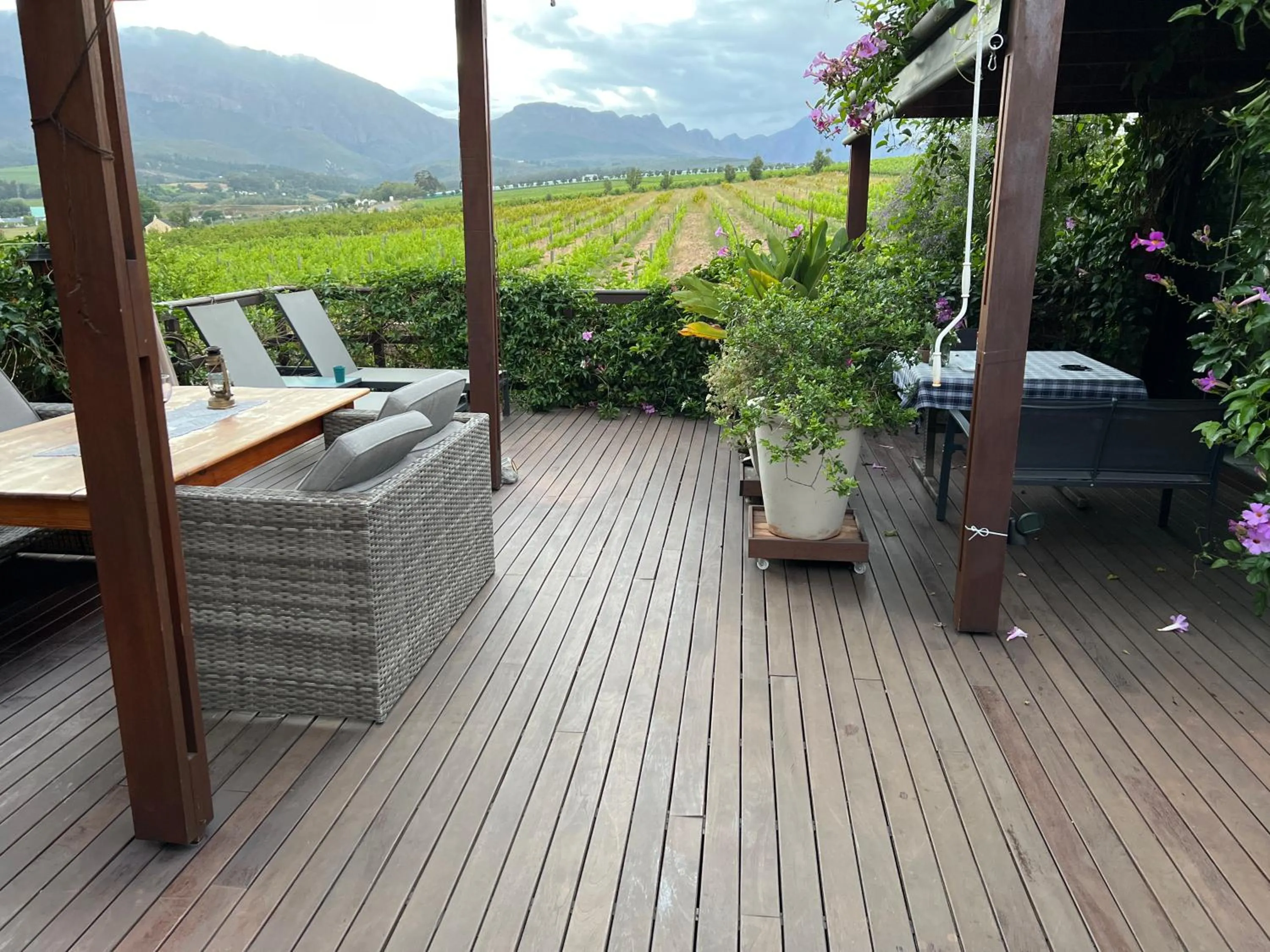 Balcony/Terrace in Wellington Country House