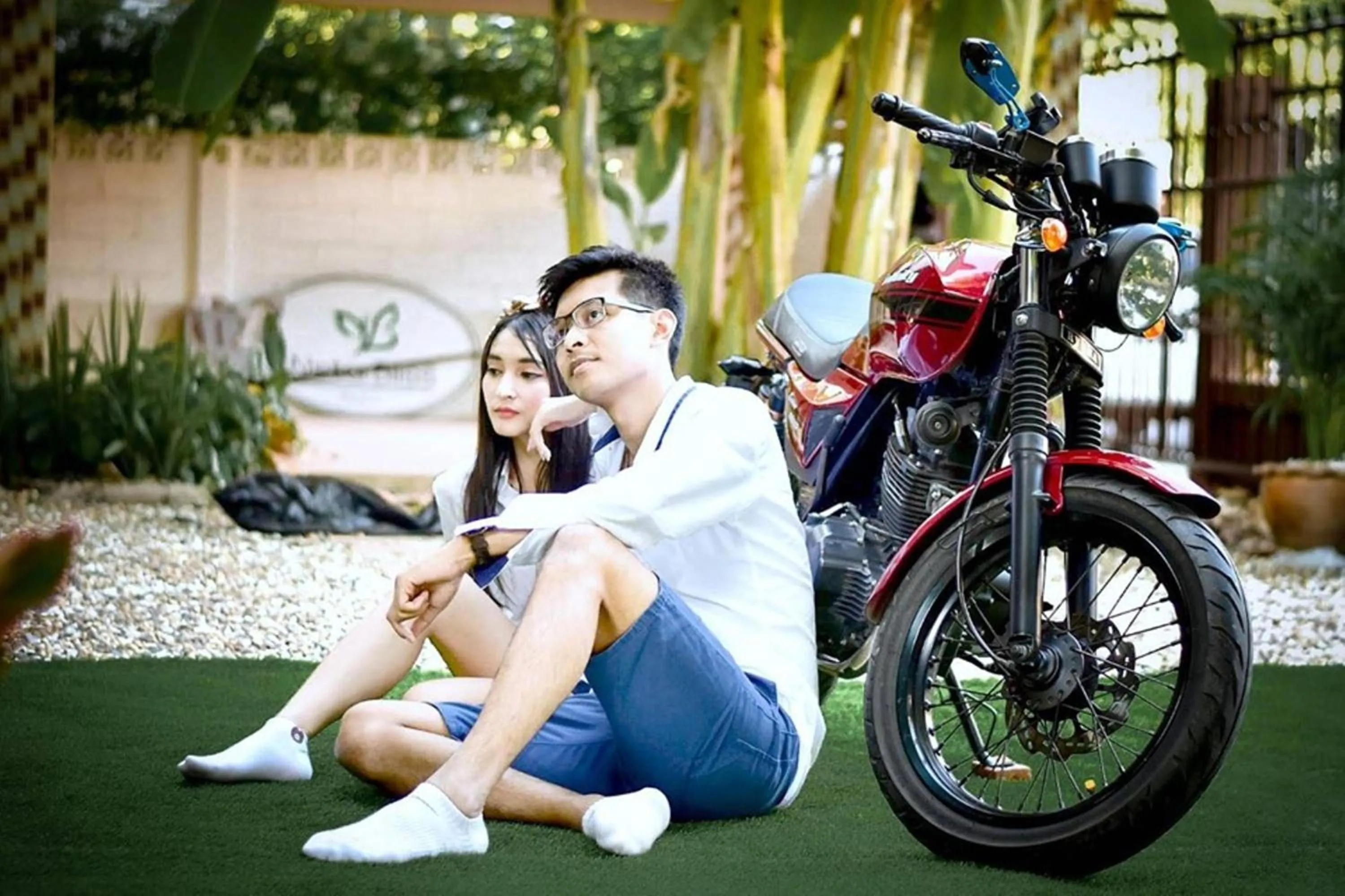 People in Naturbliss Resort Village