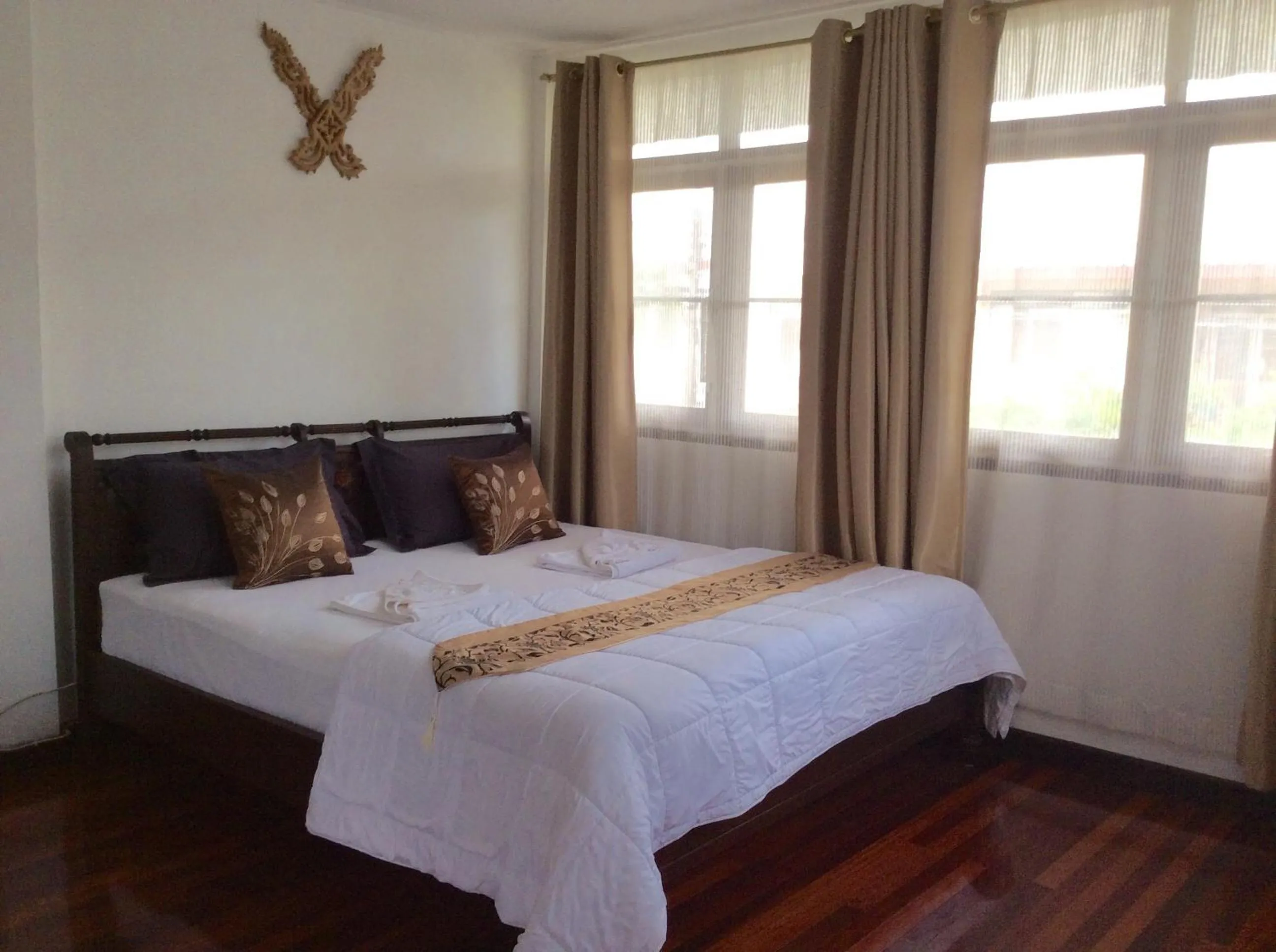 Bed in Naturbliss Resort Village