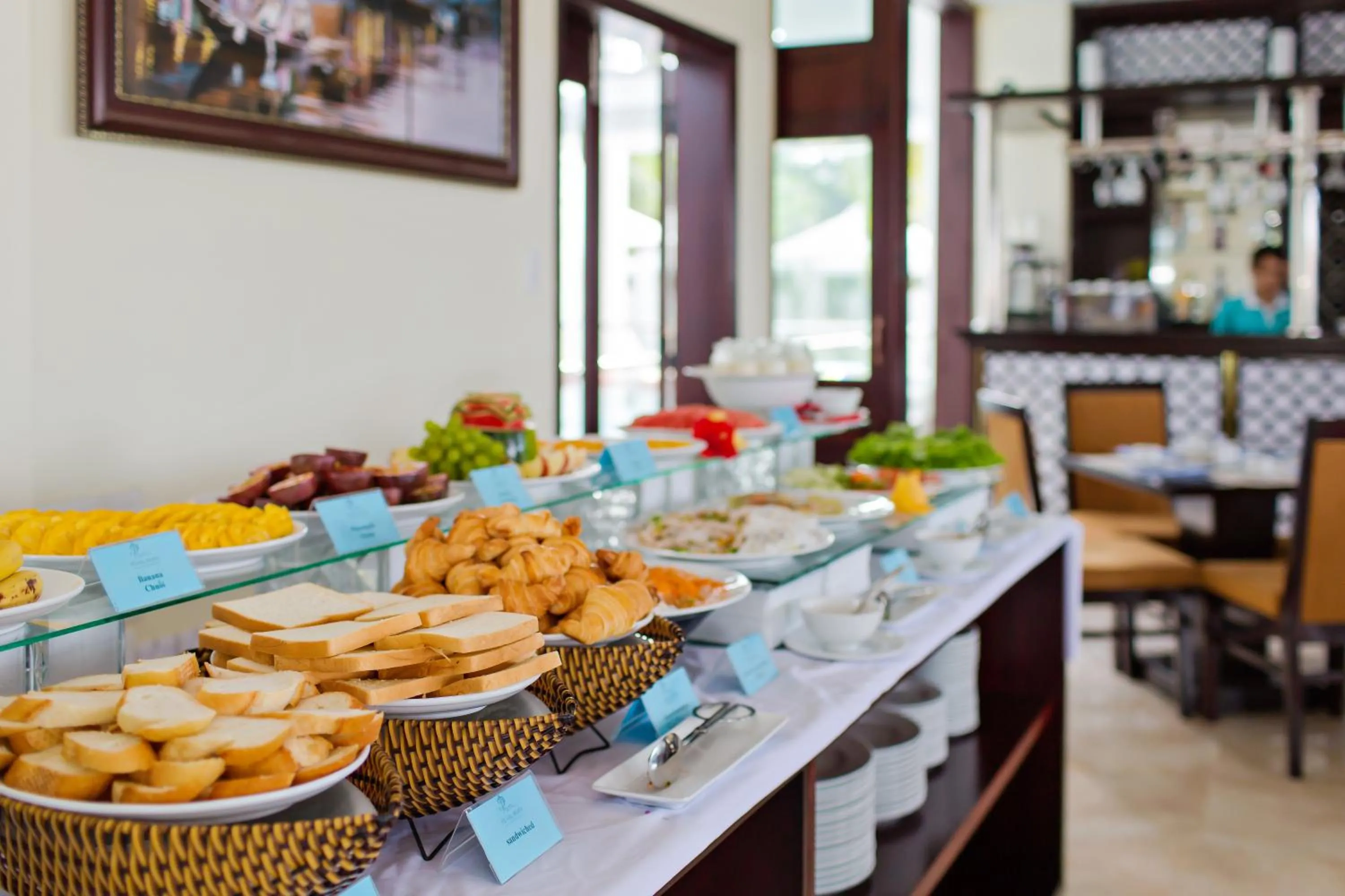 Continental breakfast in Pearl River Hoi An Hotel & Spa