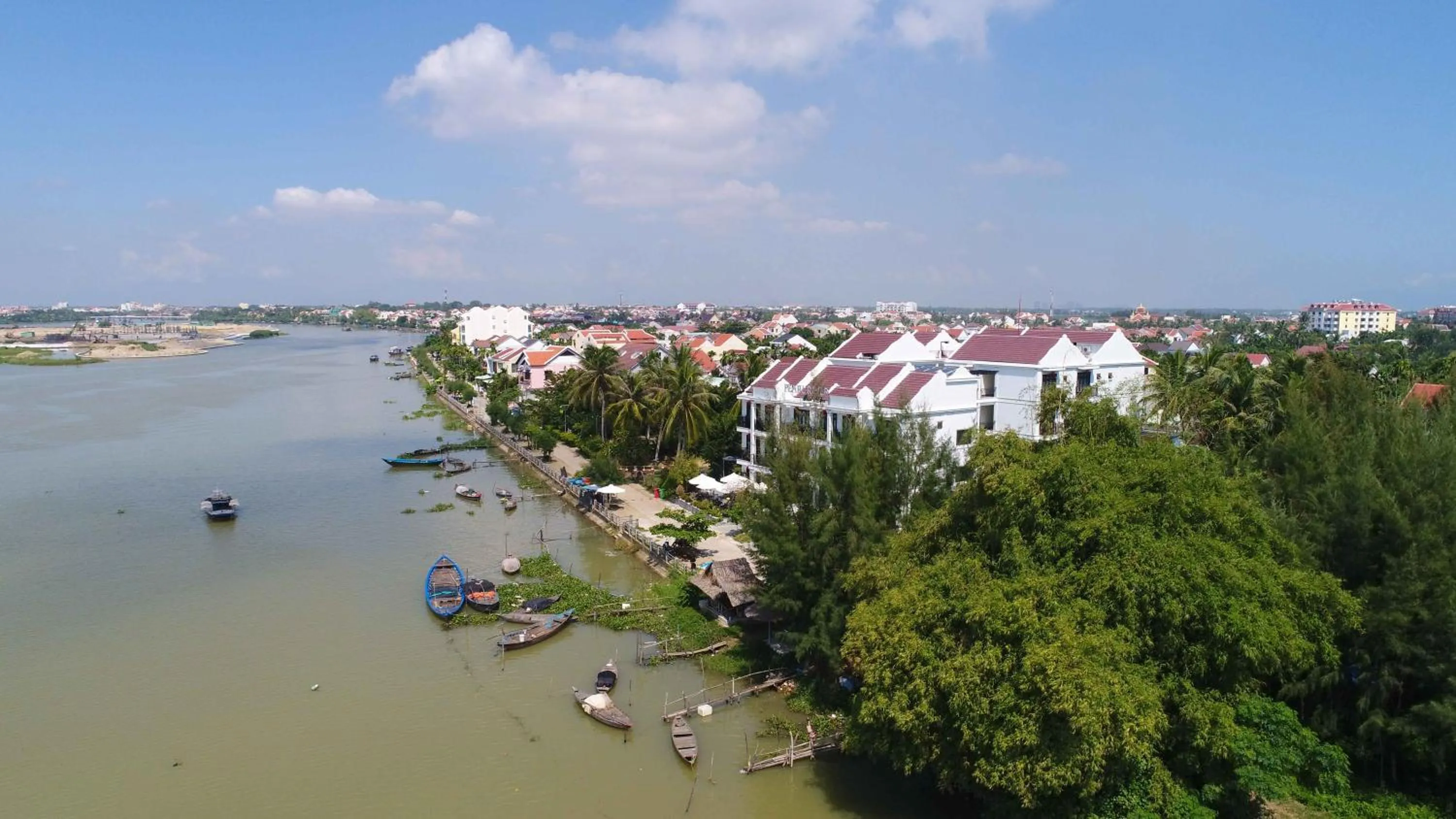 Bird's eye view, Bird's-eye View in Pearl River Hoi An Hotel & Spa