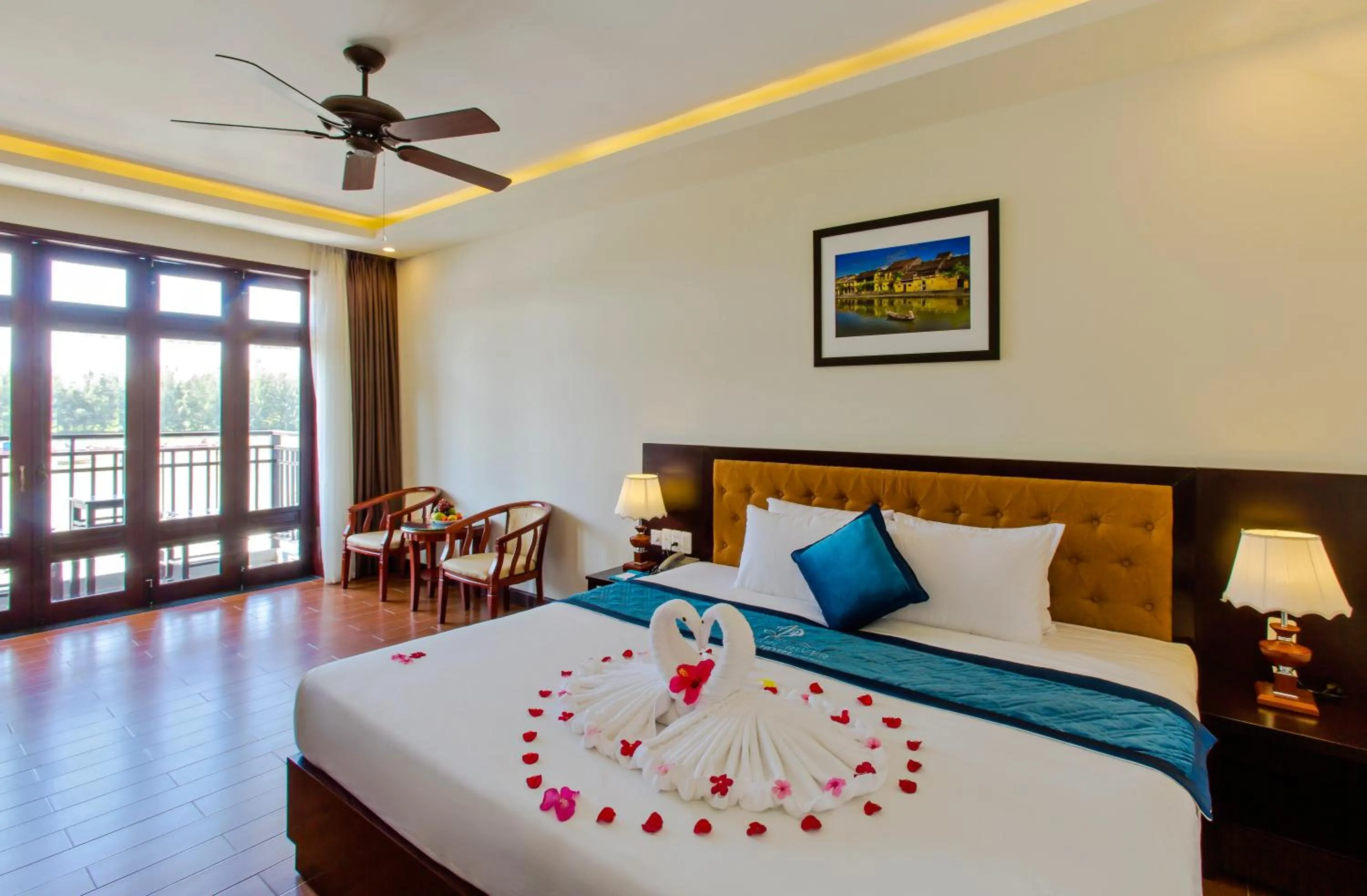 Living room in Pearl River Hoi An Hotel & Spa