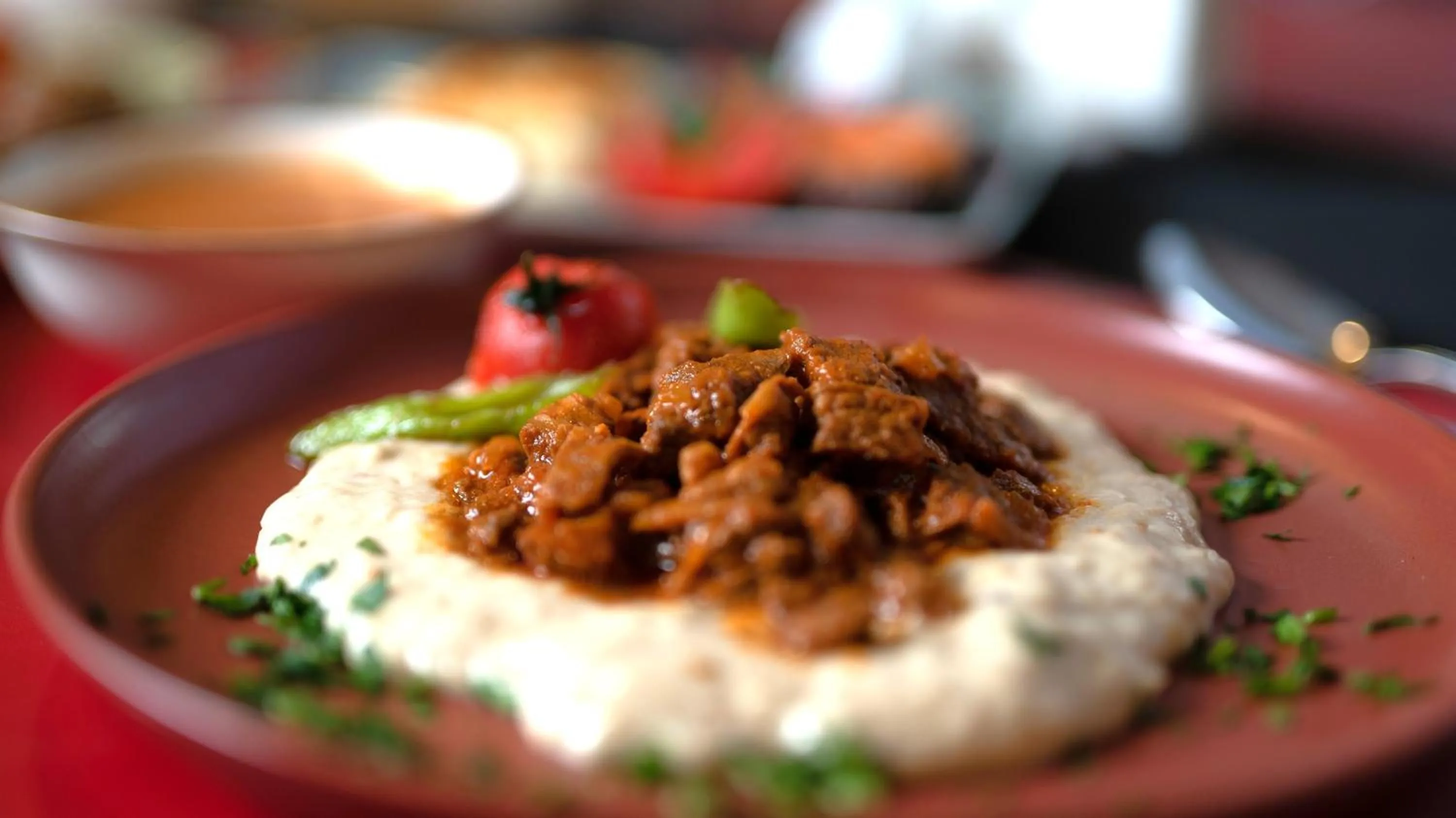 Food close-up in İstanbul Medikal Termal