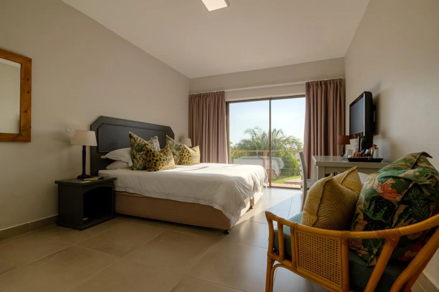 Bed in The Ridge Guesthouse