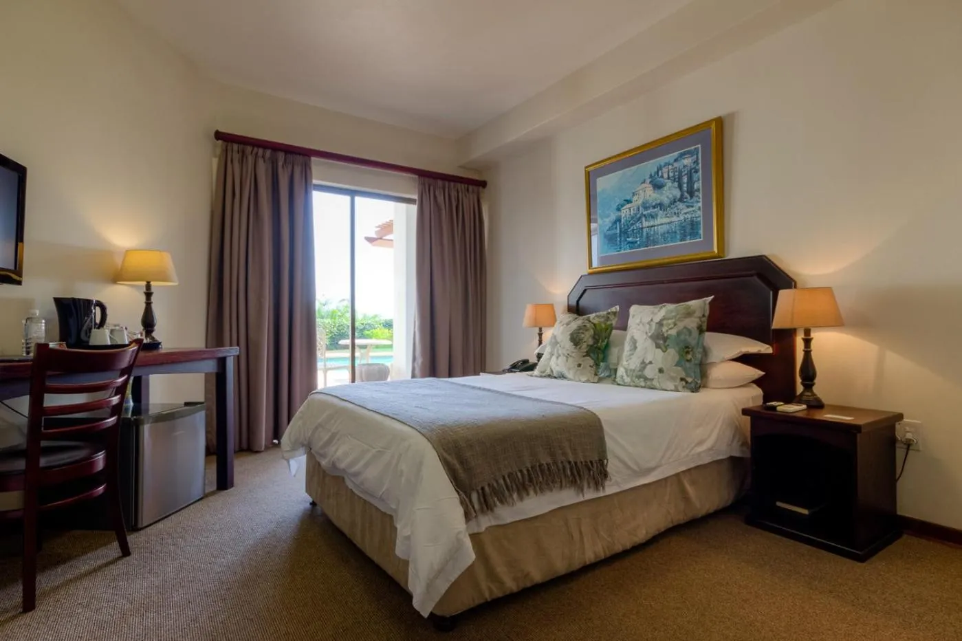 Bed in The Ridge Guesthouse