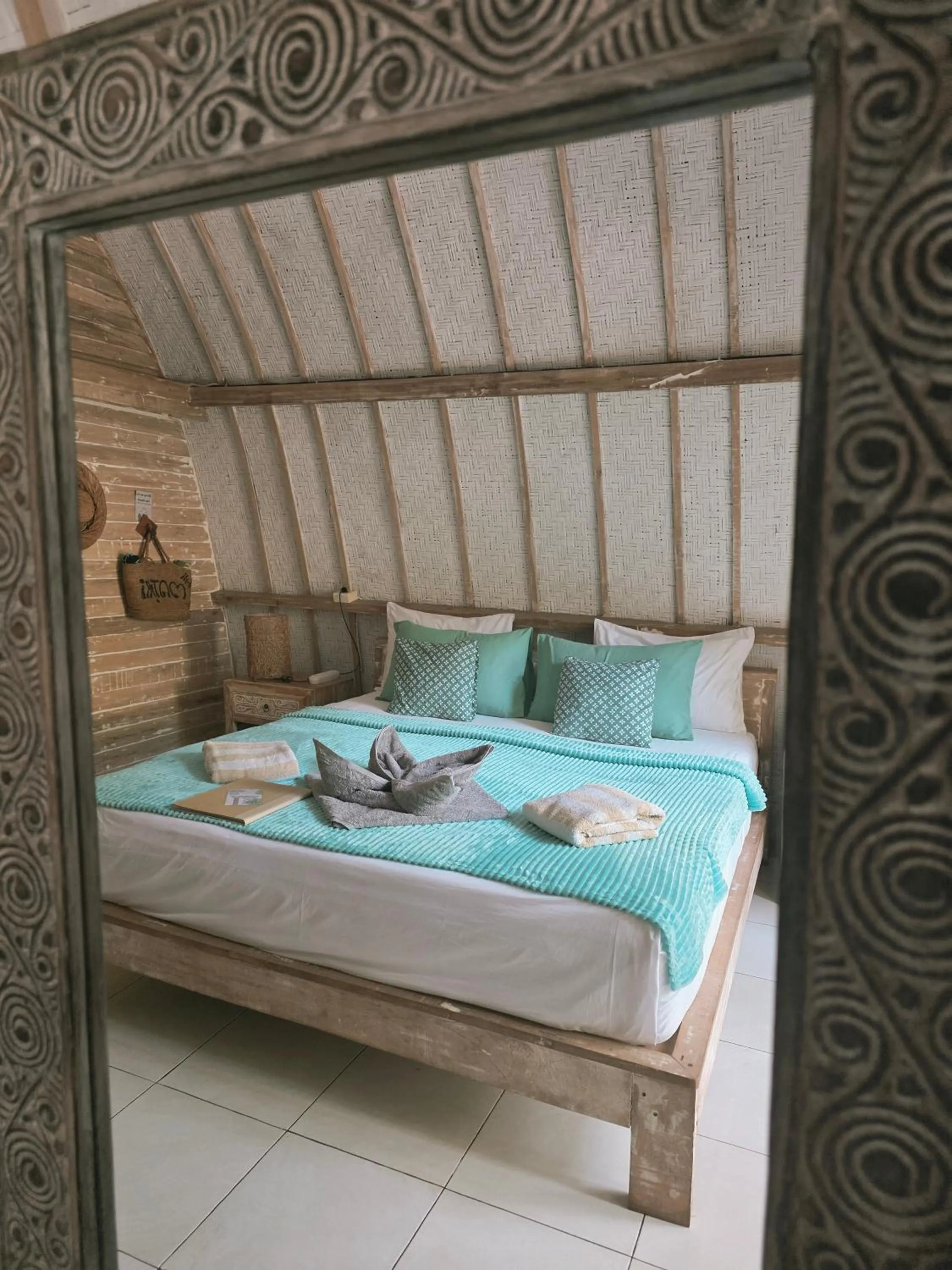 Bed in Gili Matiki