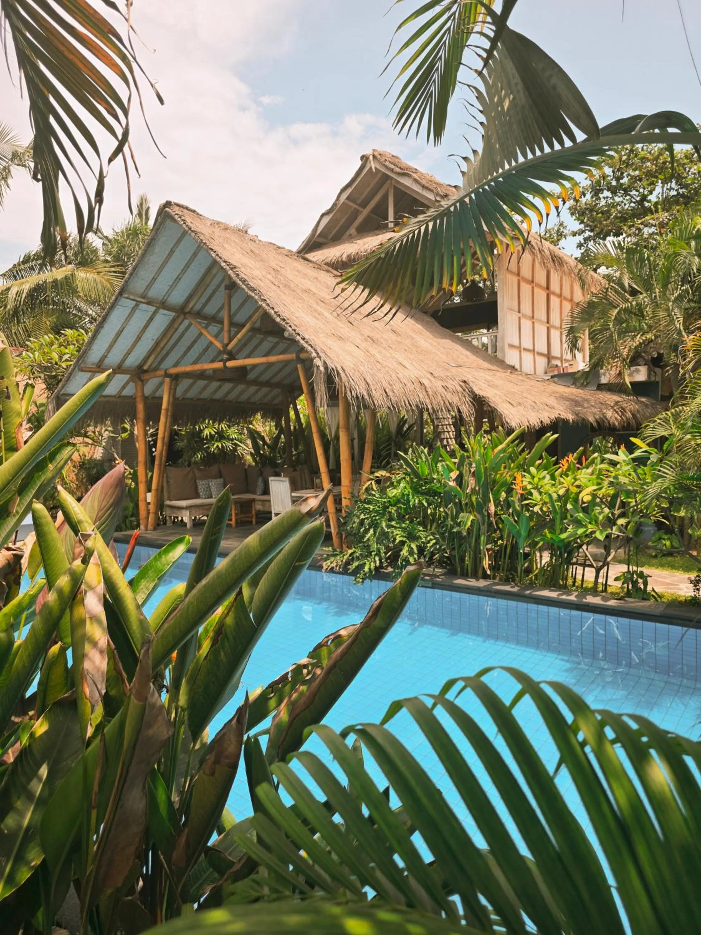 Natural landscape in Gili Matiki