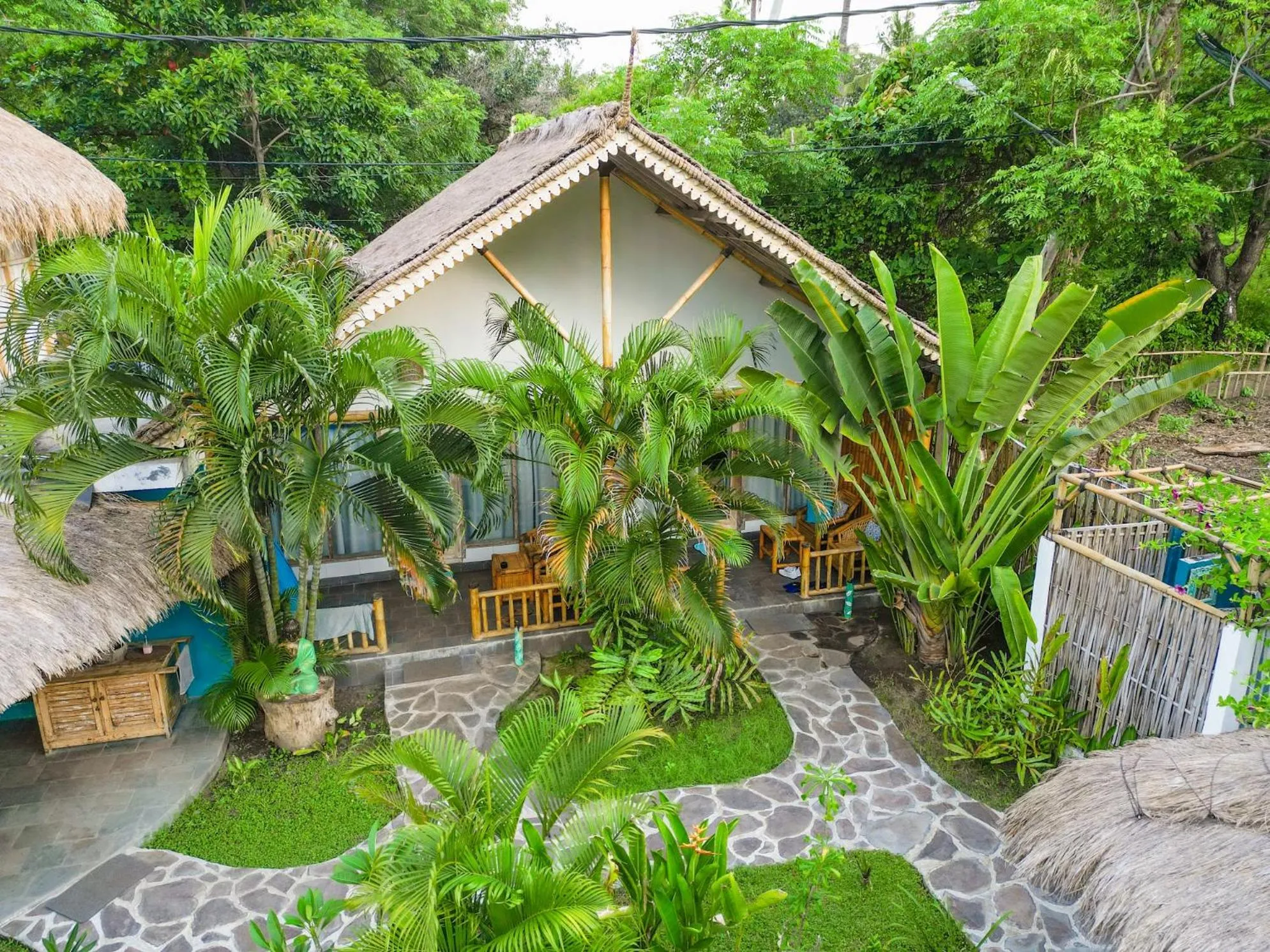 Garden in Gili Matiki