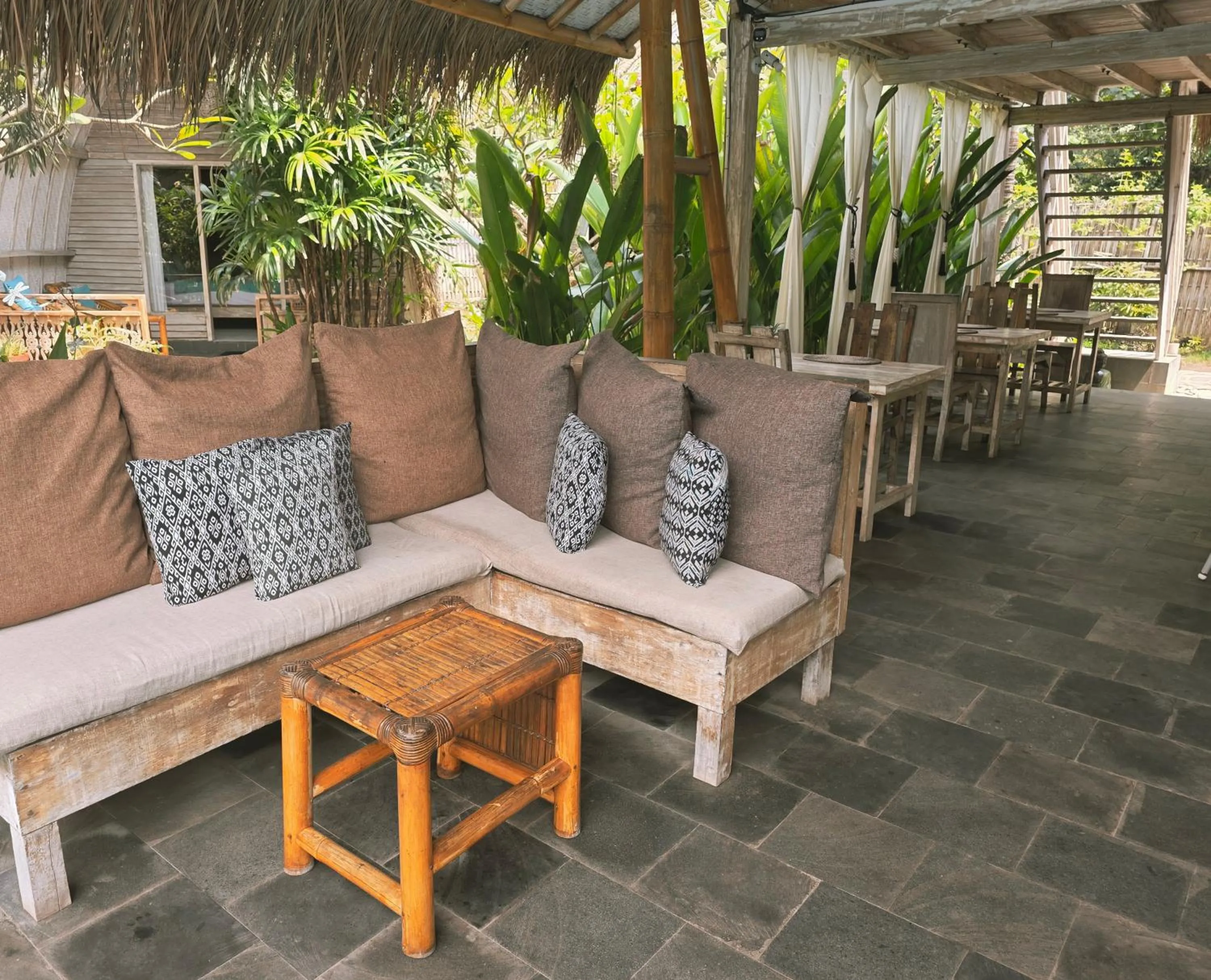 Living room in Gili Matiki