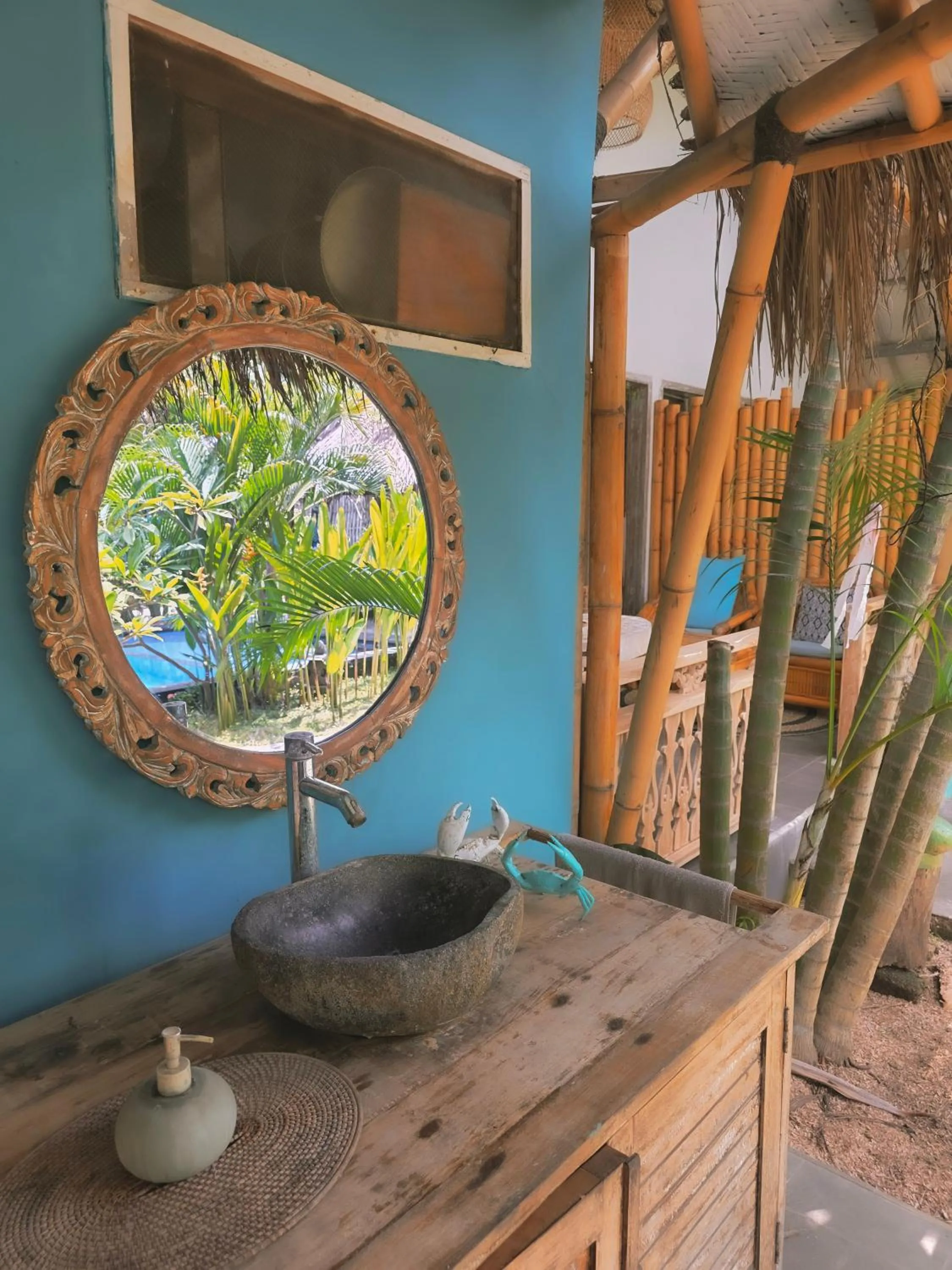 Lobby or reception in Gili Matiki