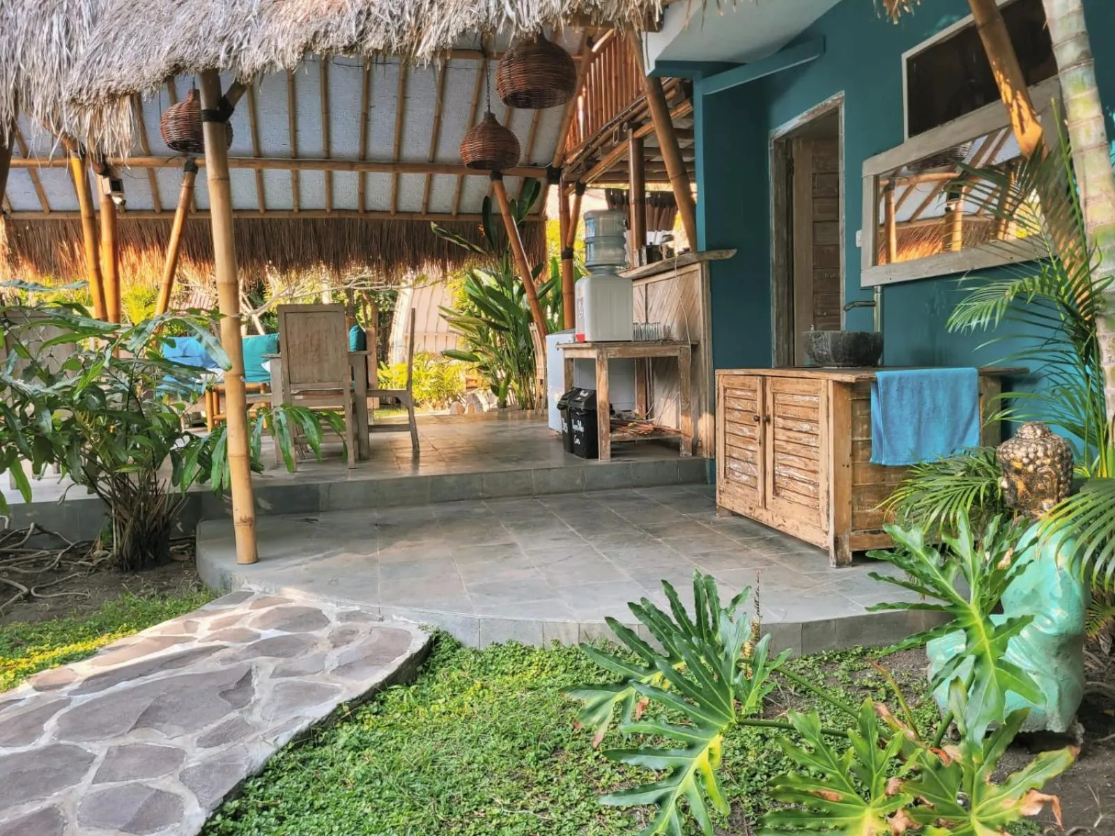 Garden in Gili Matiki