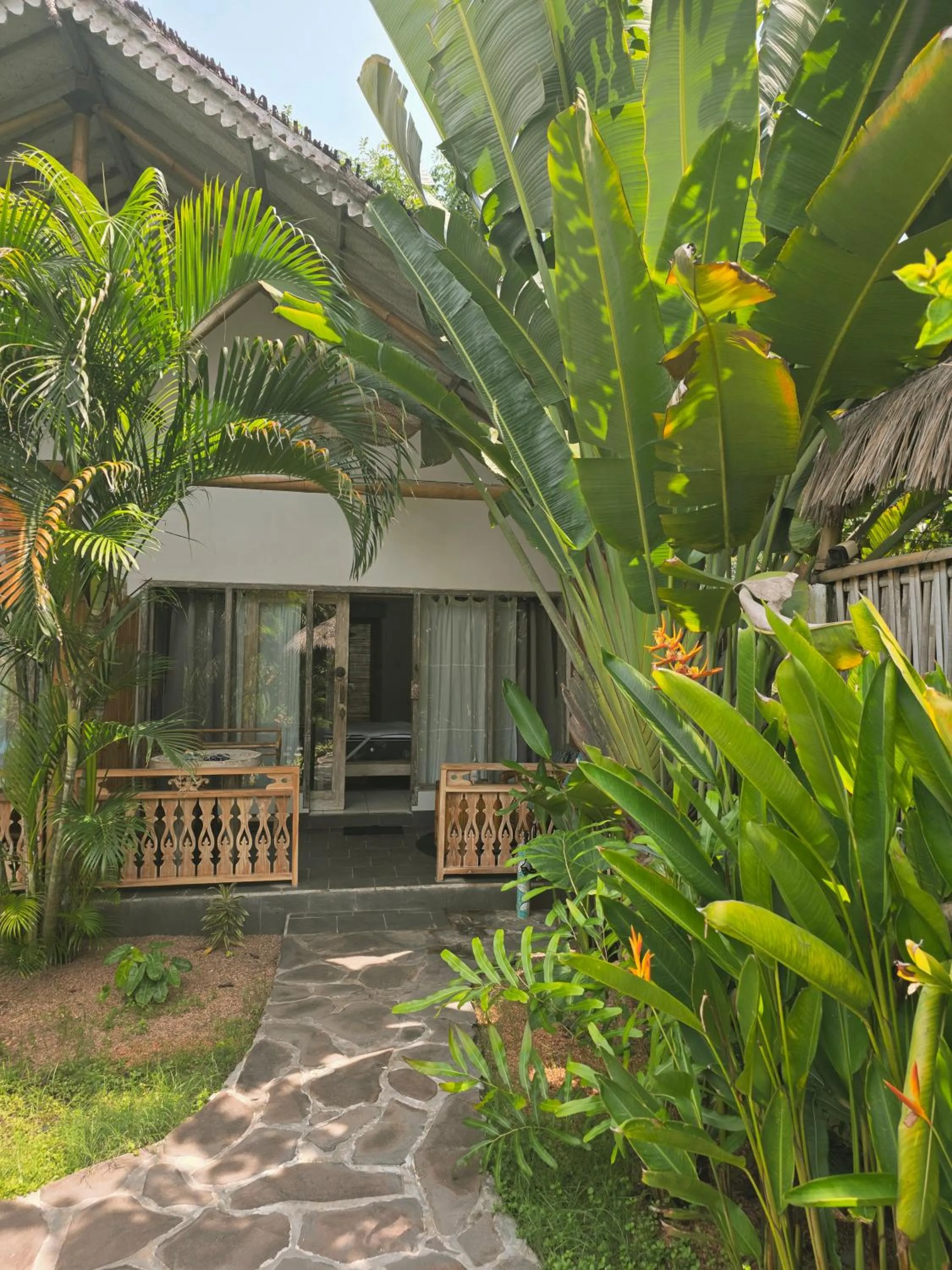 Garden in Gili Matiki