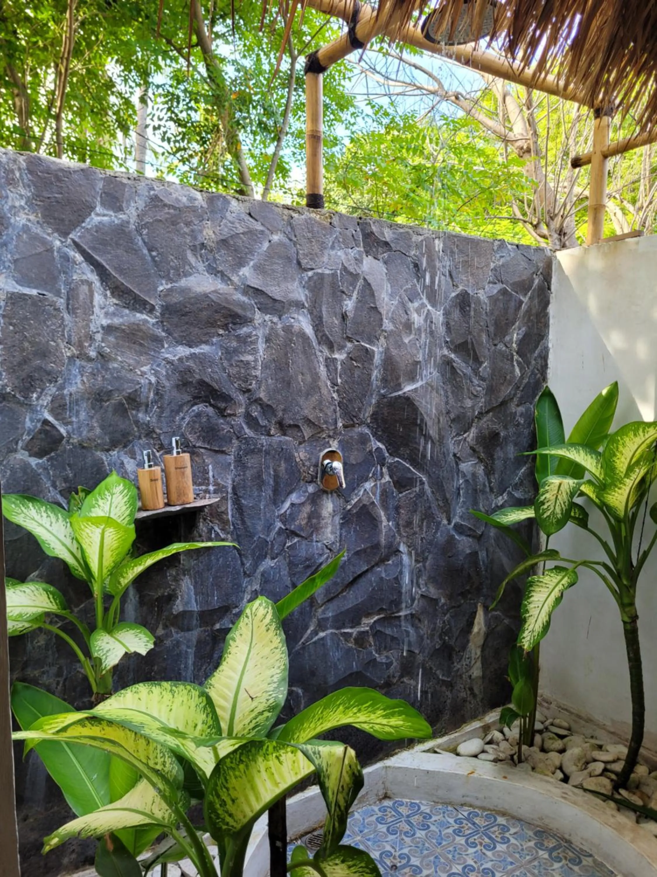 Garden in Gili Matiki
