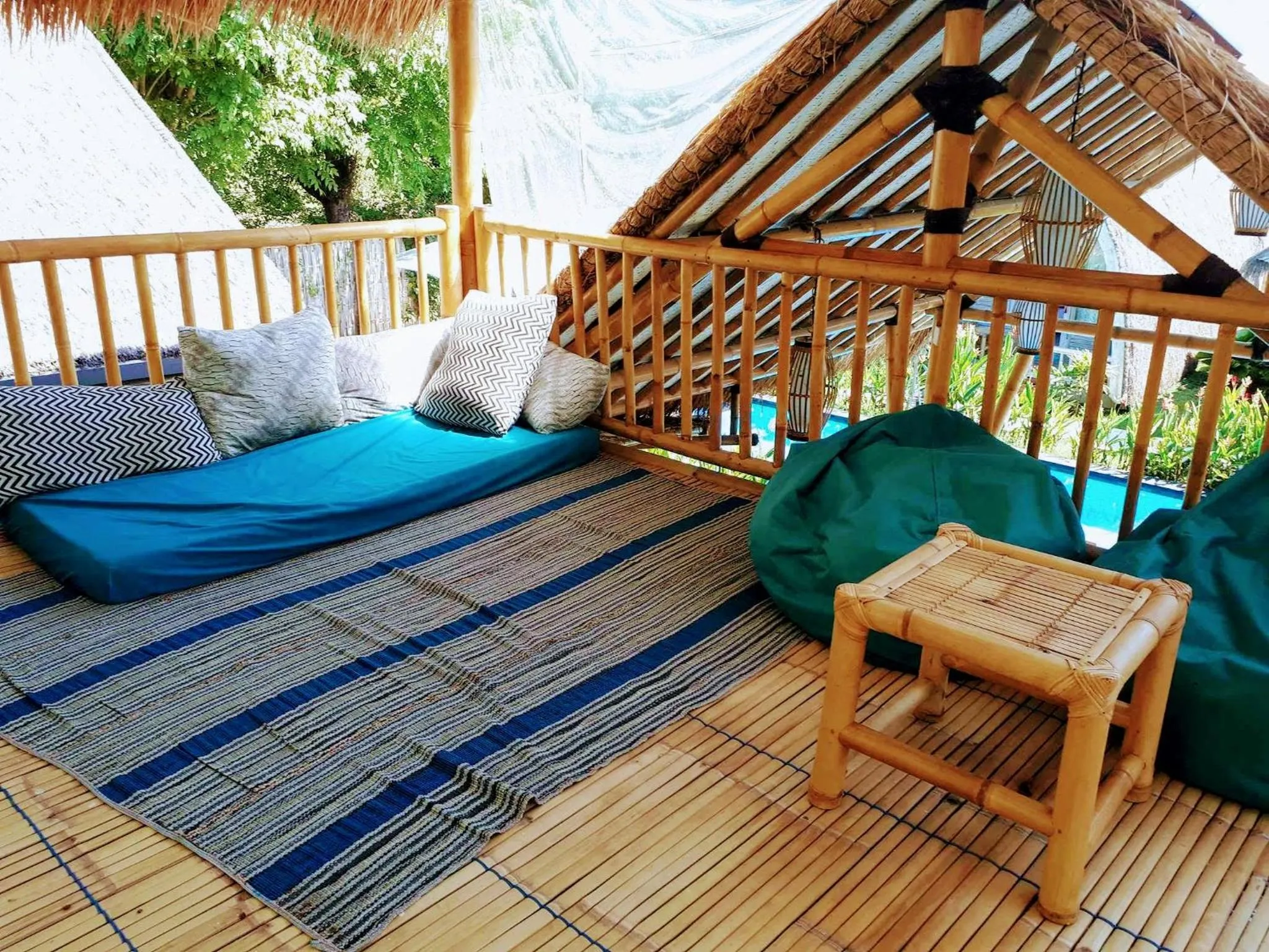 Patio in Gili Matiki