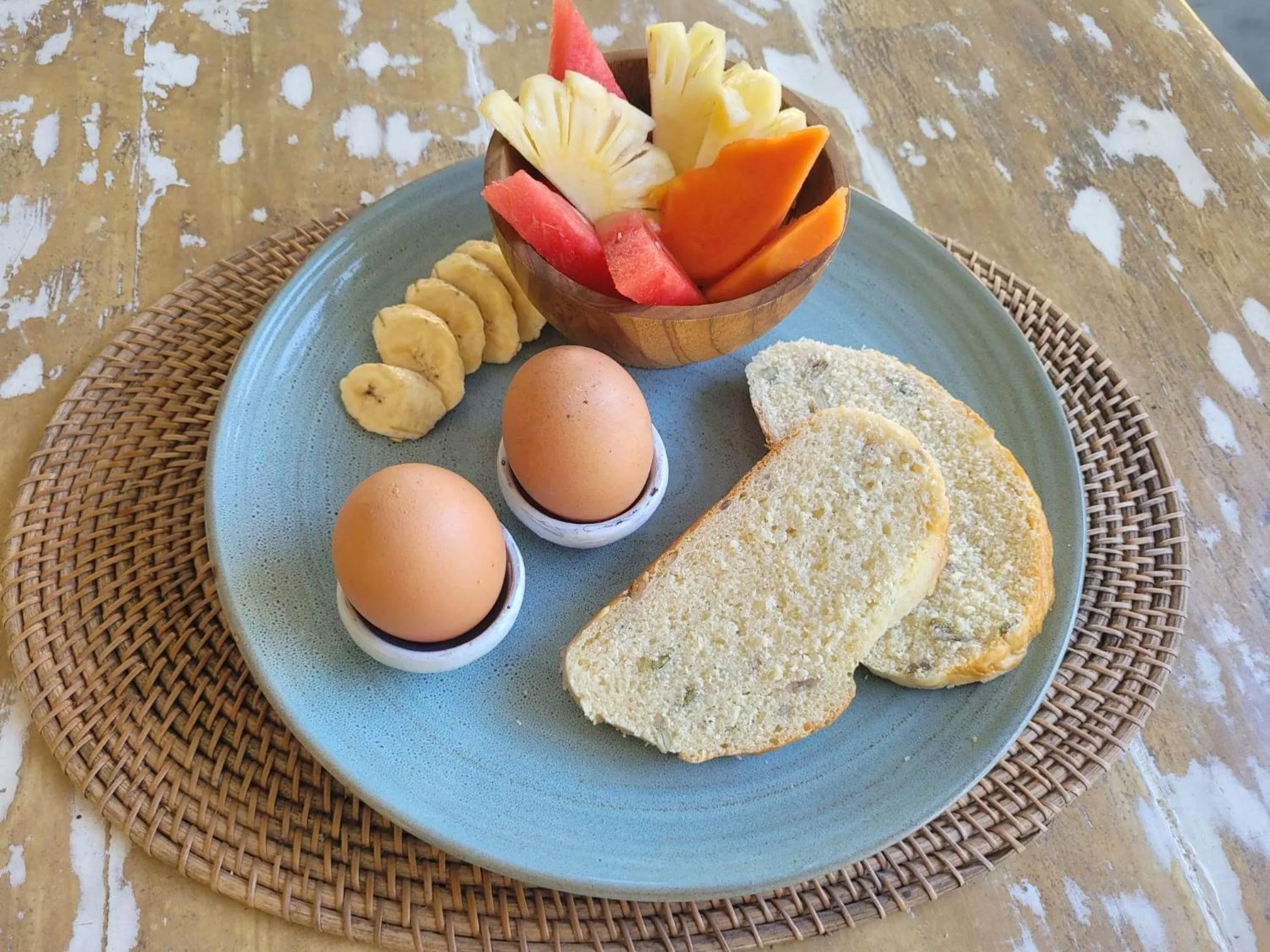 Breakfast in Gili Matiki