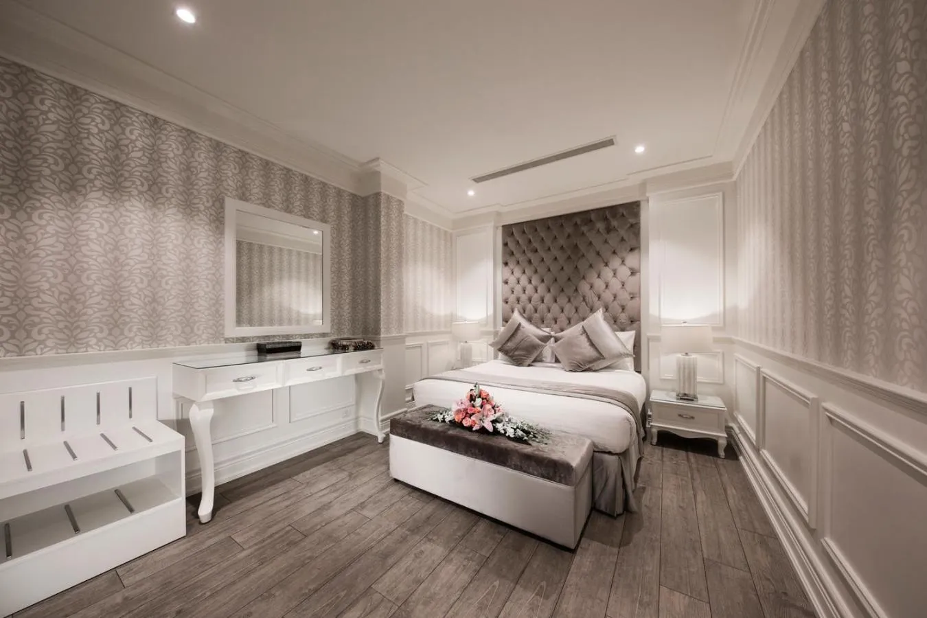 Bed in Aswar Boutique Hotel