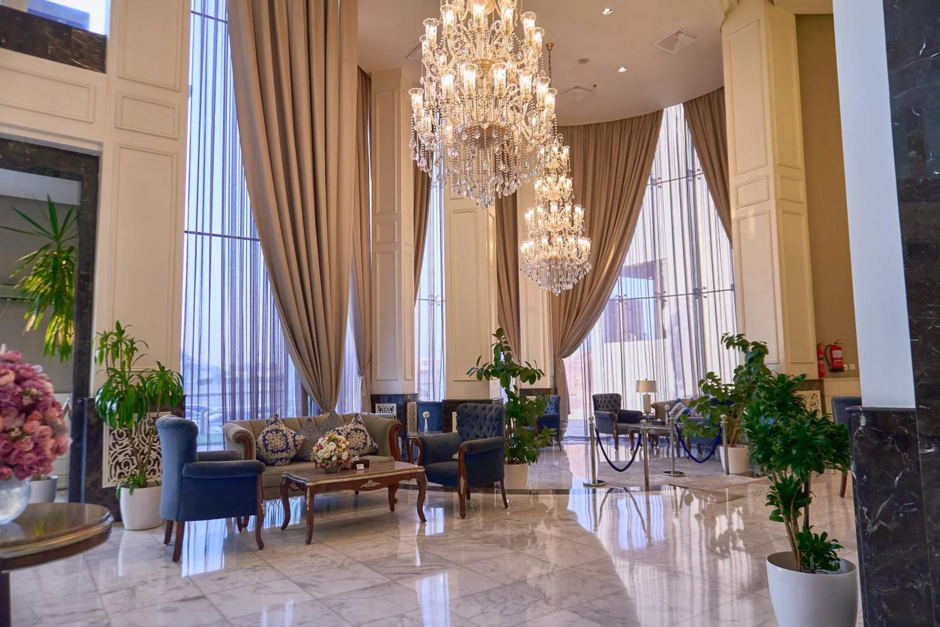 Lobby or reception in Aswar Boutique Hotel