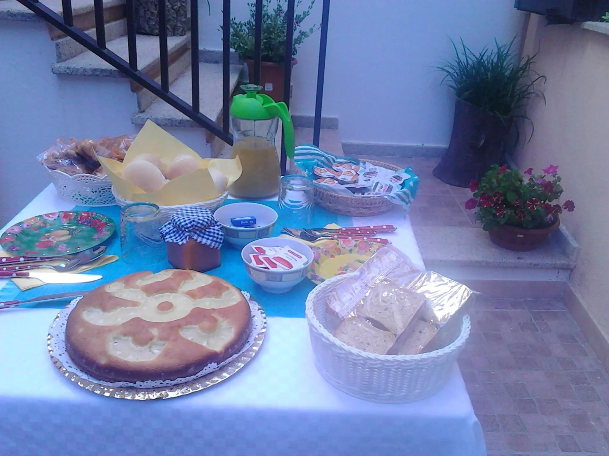 Italian breakfast in B&B Oasi Tepilora