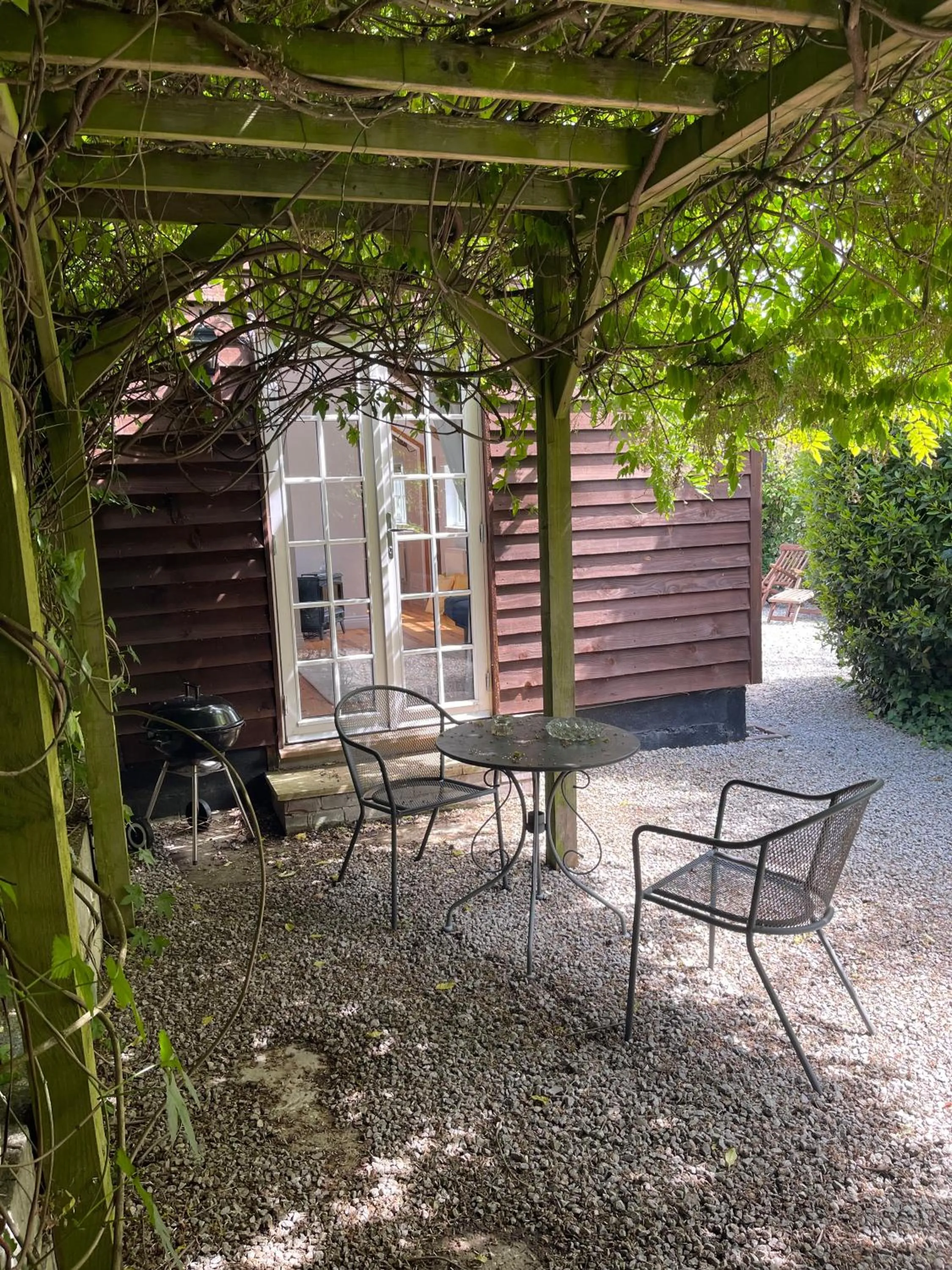 Patio in Holmdale Holiday Cottages