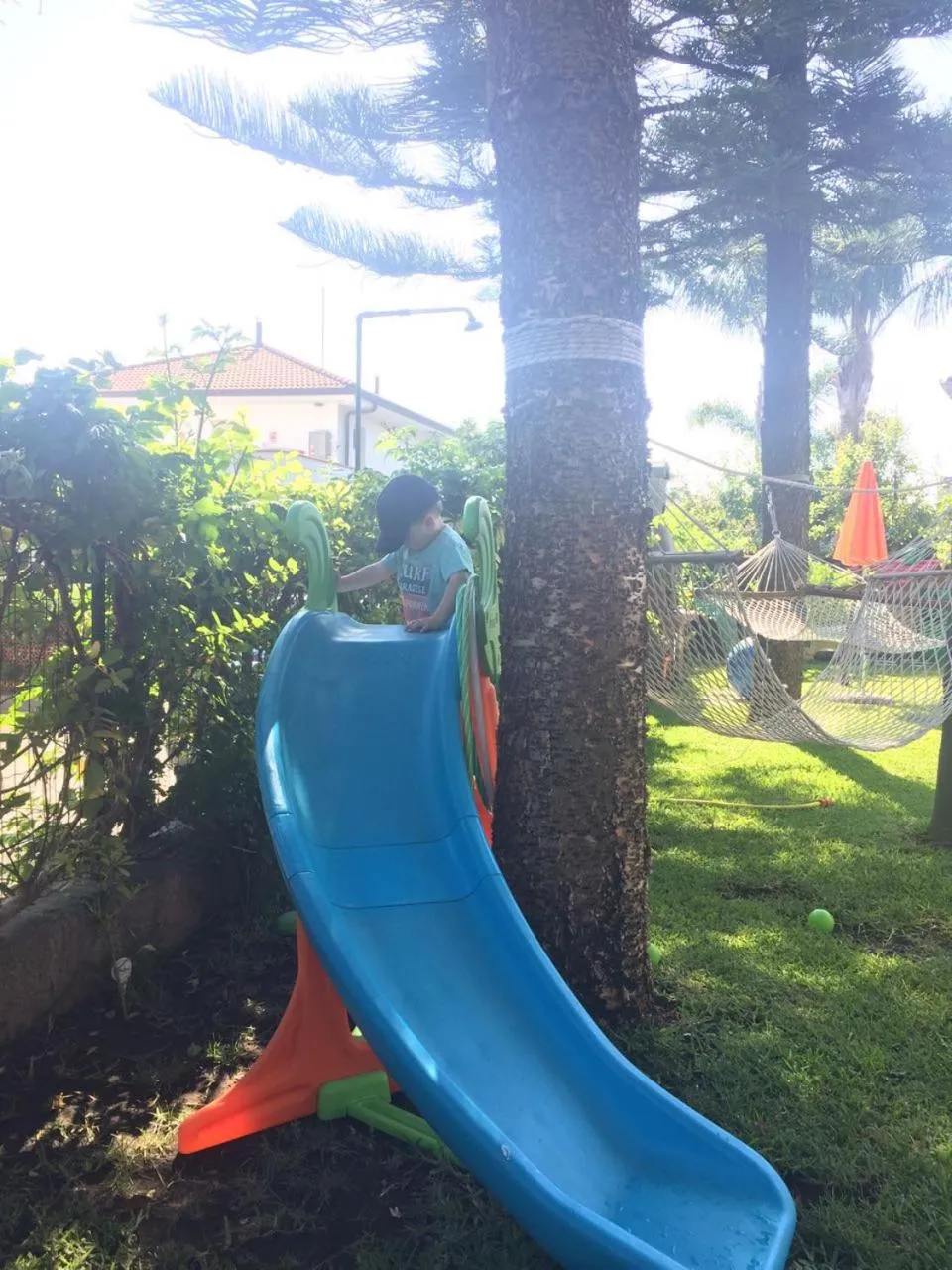 Children play ground in Casa Michelangela
