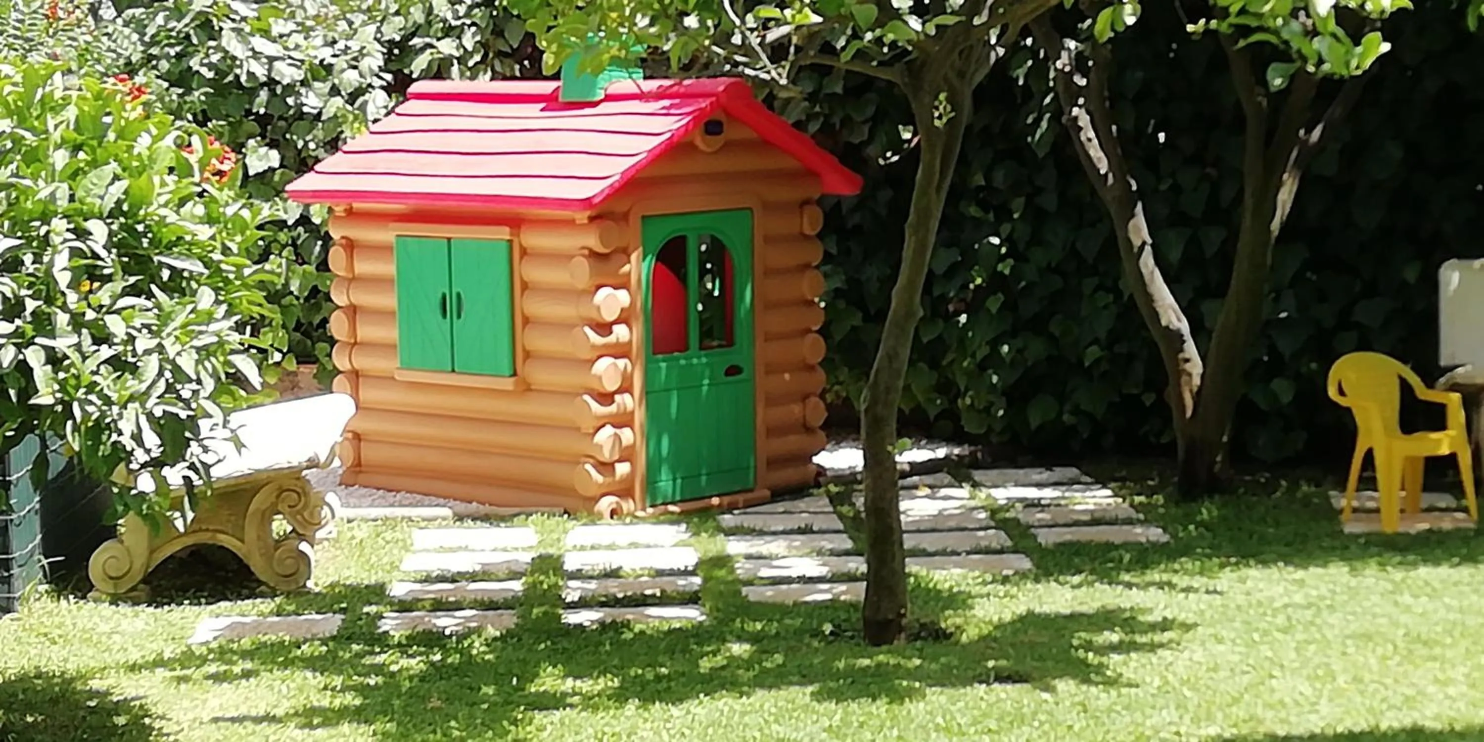 Children play ground in Casa Michelangela