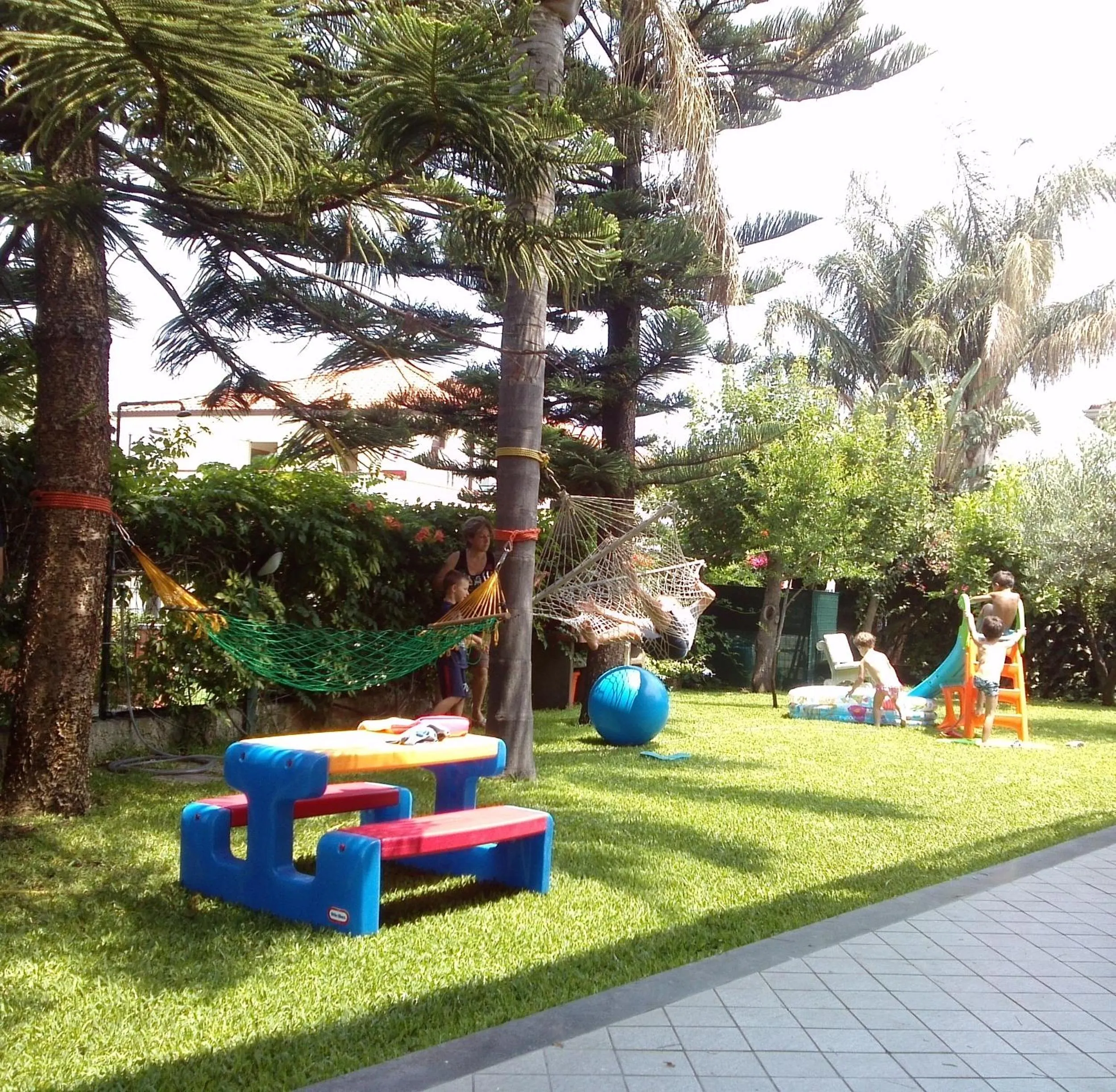 Children play ground in Casa Michelangela