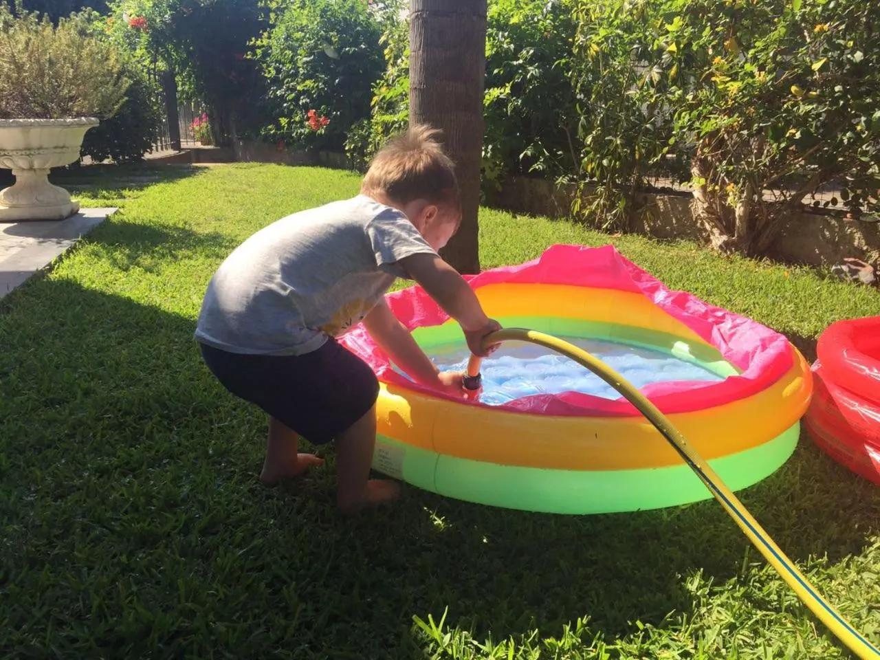 Children play ground in Casa Michelangela