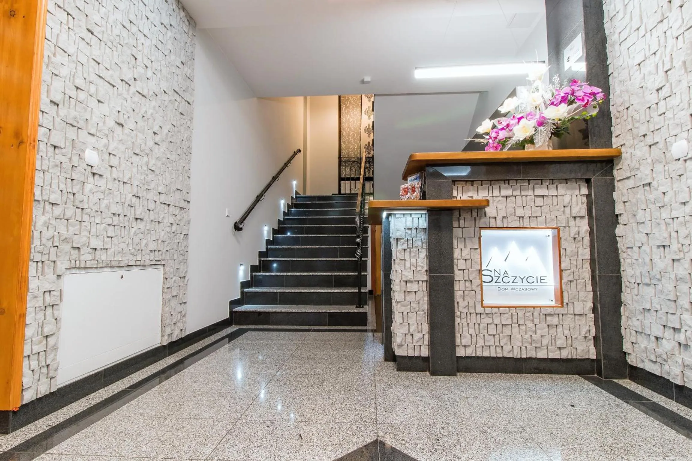 Lobby or reception in Dom Wczasowy Na Szczycie