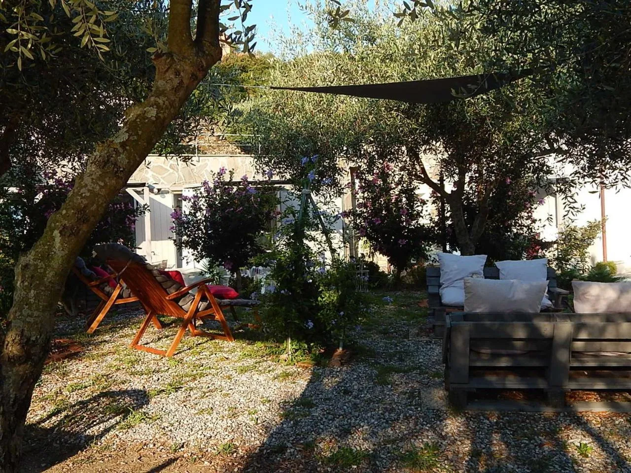 Garden in B&B Piè del Castello