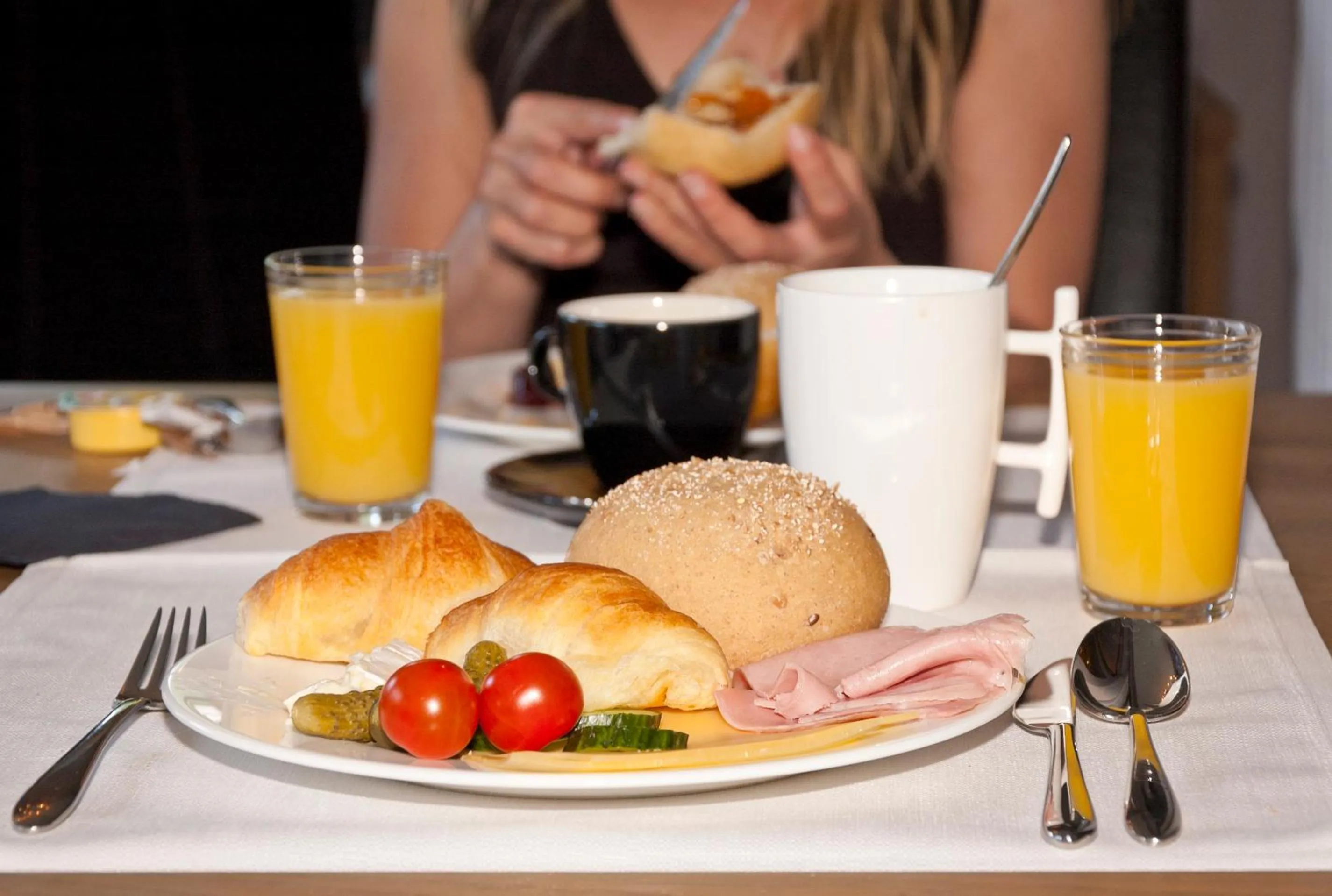 Food in Hotel - La Grande Cure