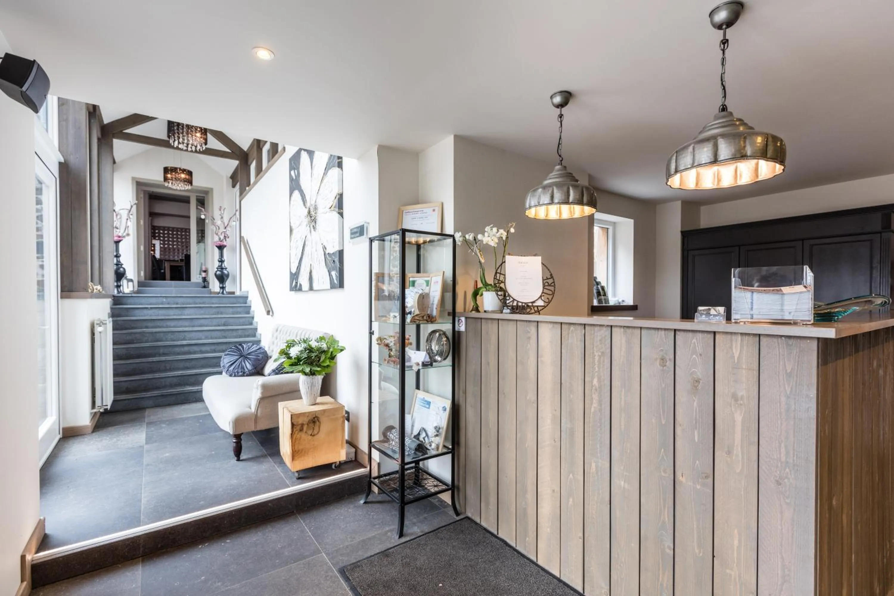 Lobby or reception in Hotel - La Grande Cure