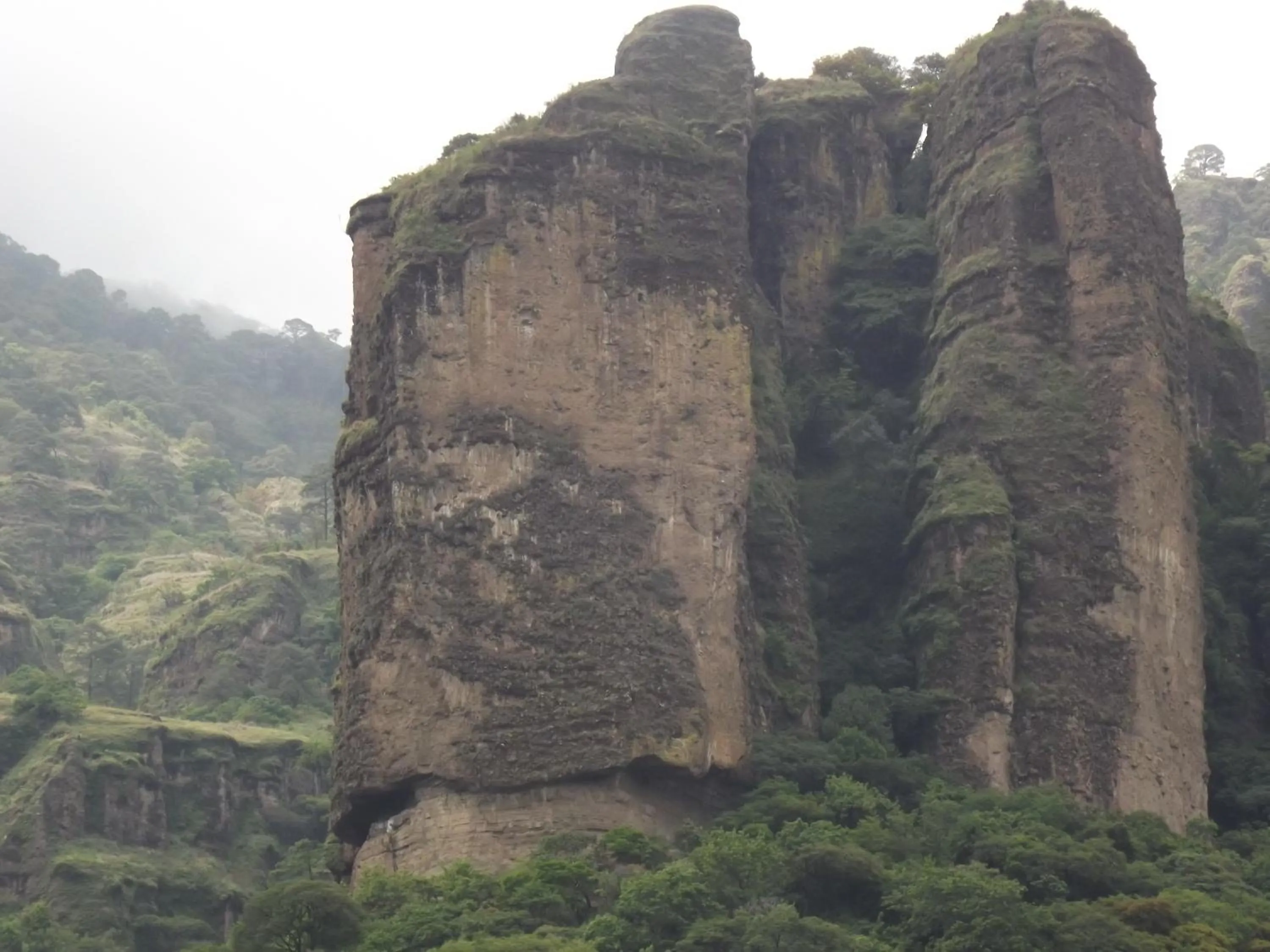 Property building in Hospedaje San Antonio Tepoztlán.