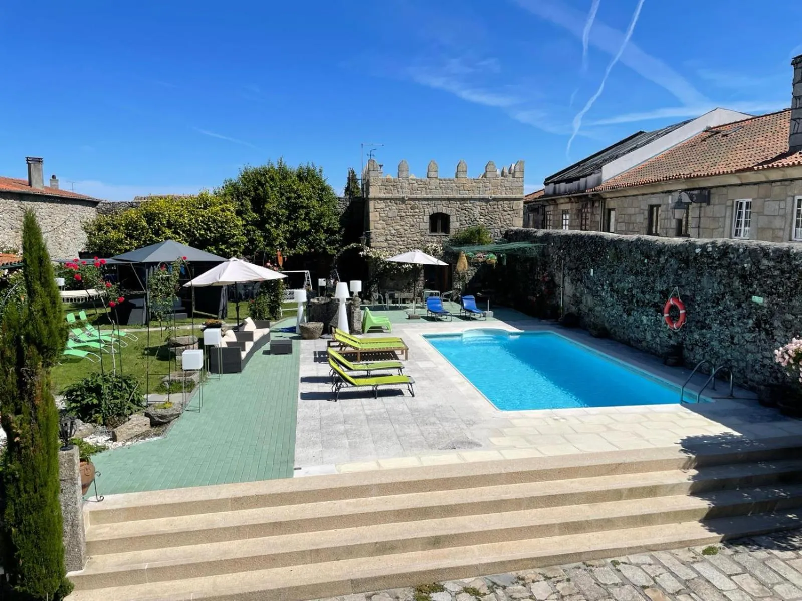 Swimming pool in Solar Sampaio e Melo