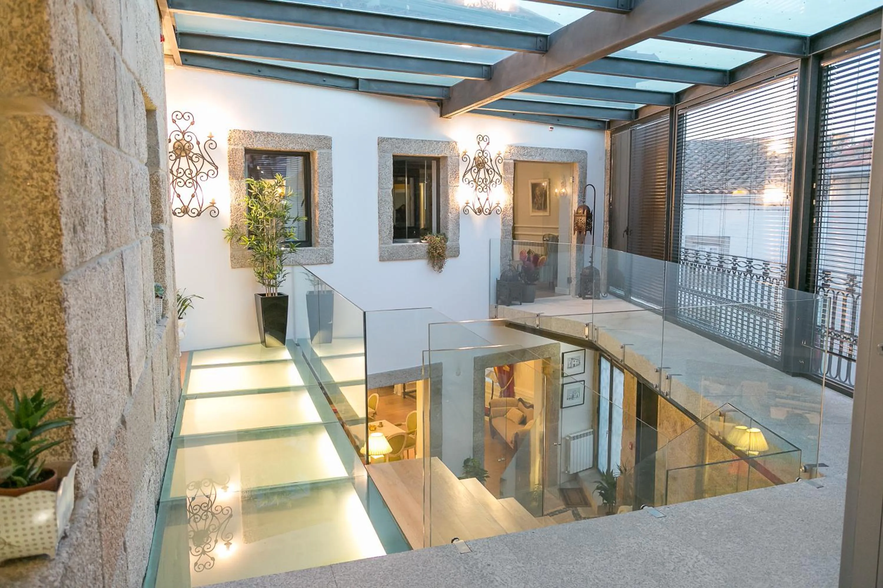 Lobby or reception in Solar Sampaio e Melo