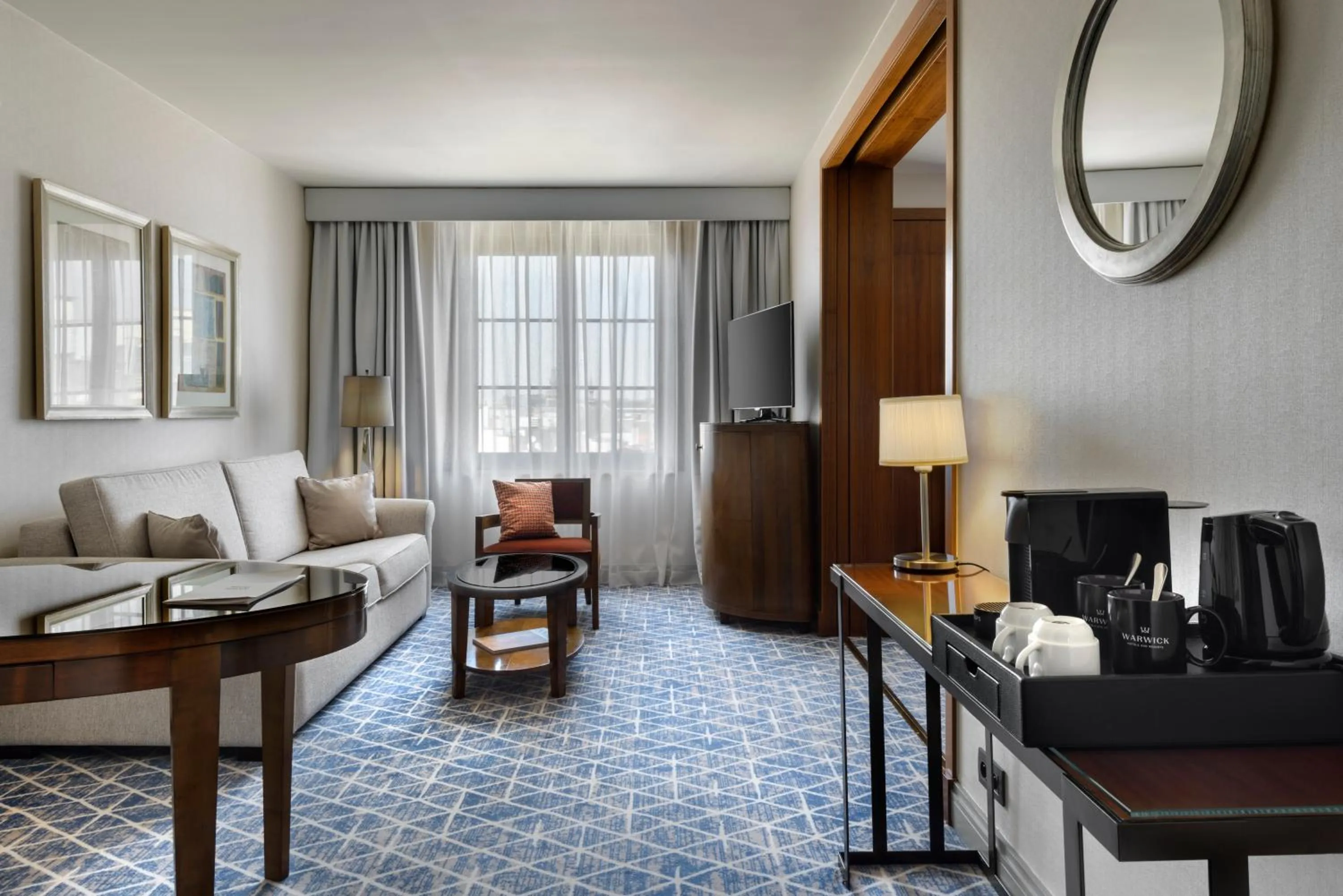 Living room in Warwick Grand-Place Brussels