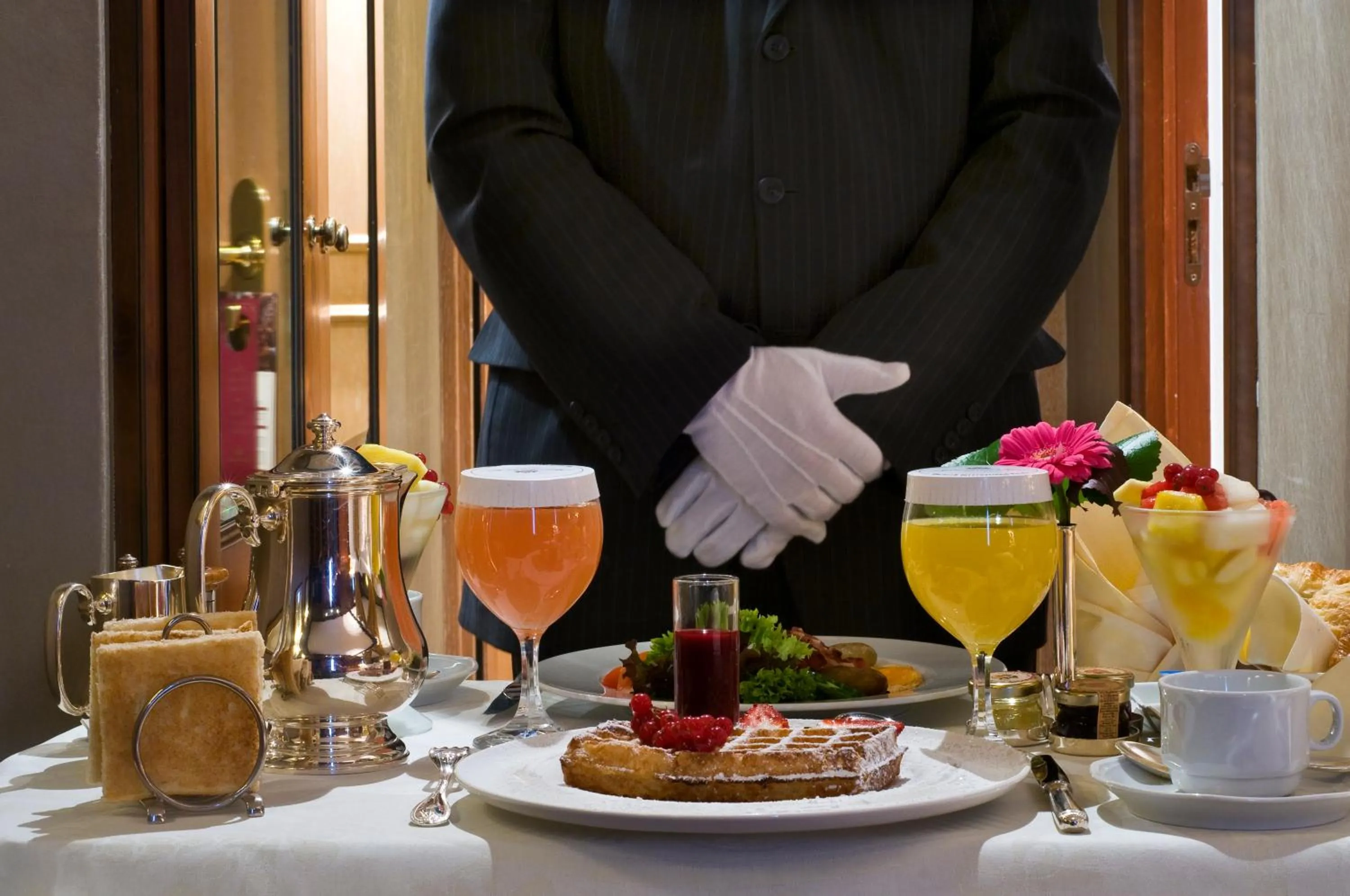Food in Warwick Grand-Place Brussels