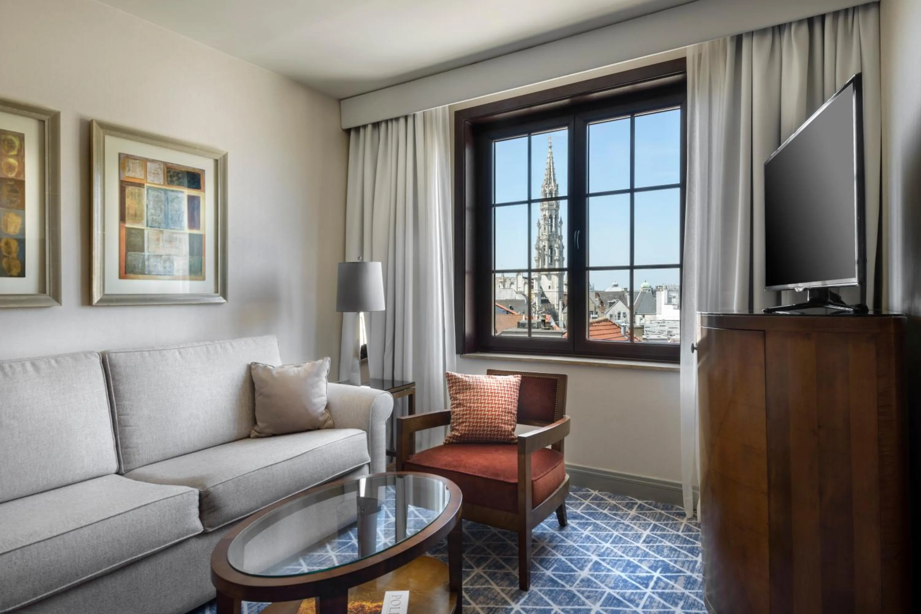 View (from property/room) in Warwick Grand-Place Brussels