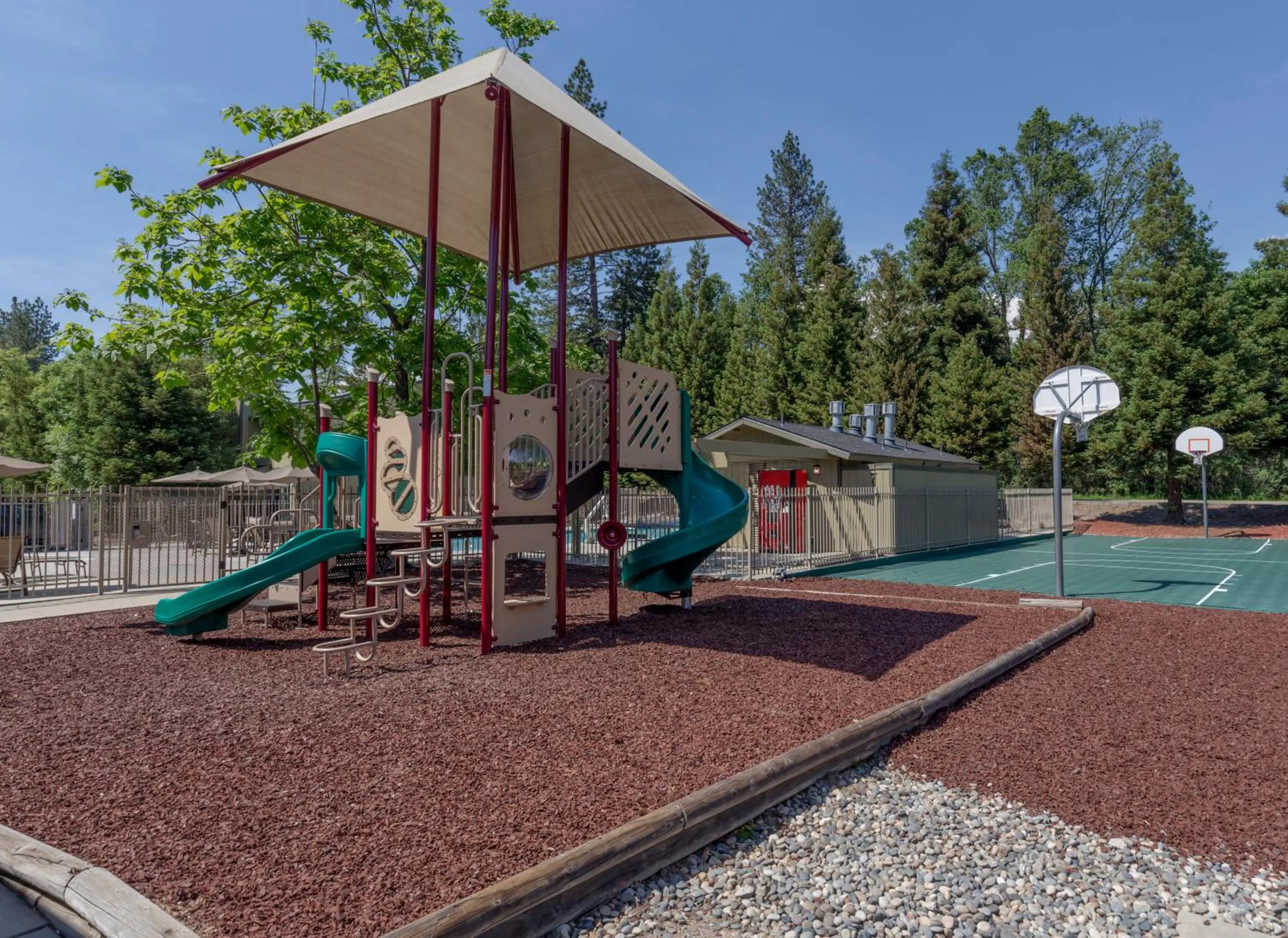 Children play ground in WorldMark Bass Lake