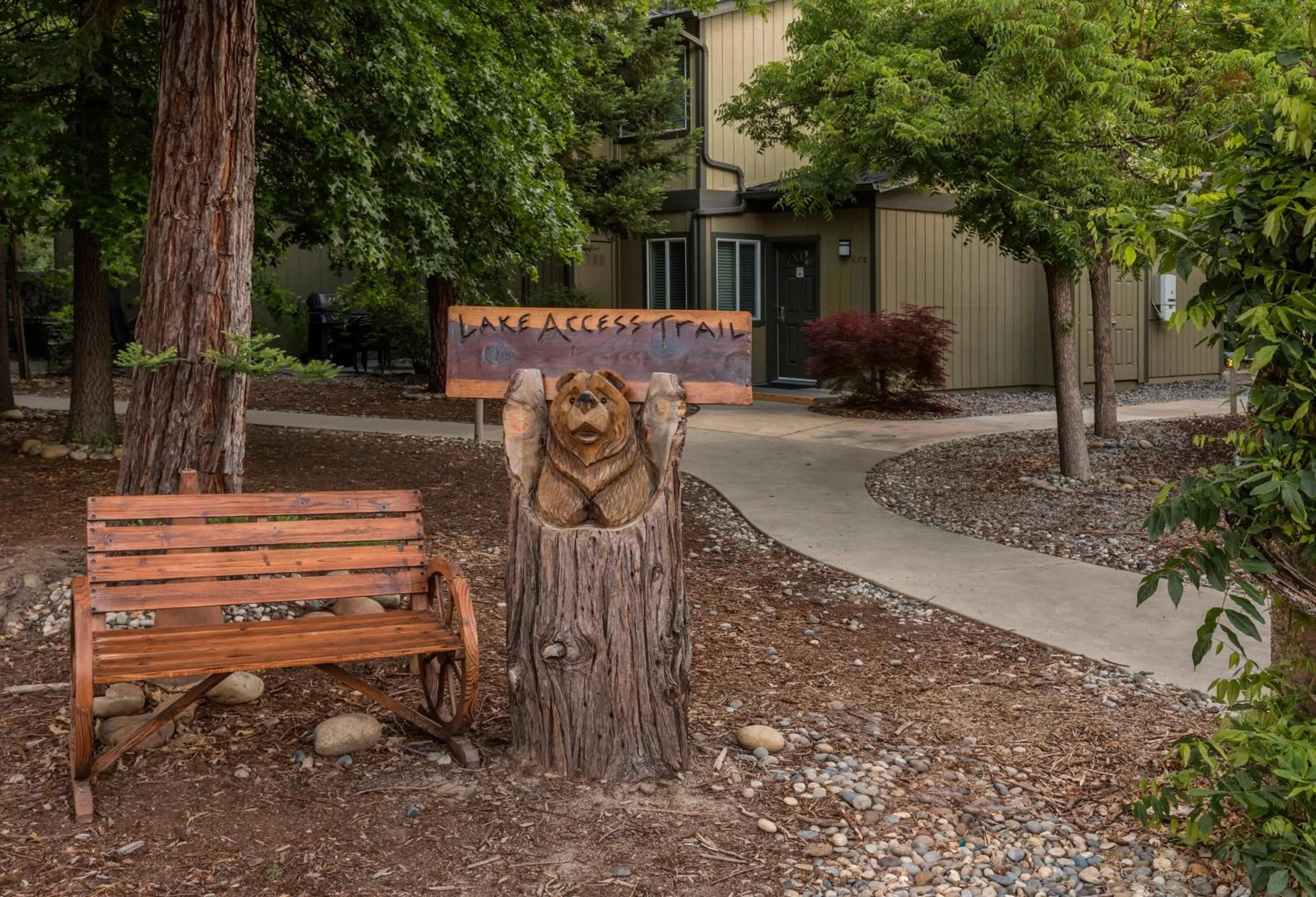 Decorative detail in WorldMark Bass Lake
