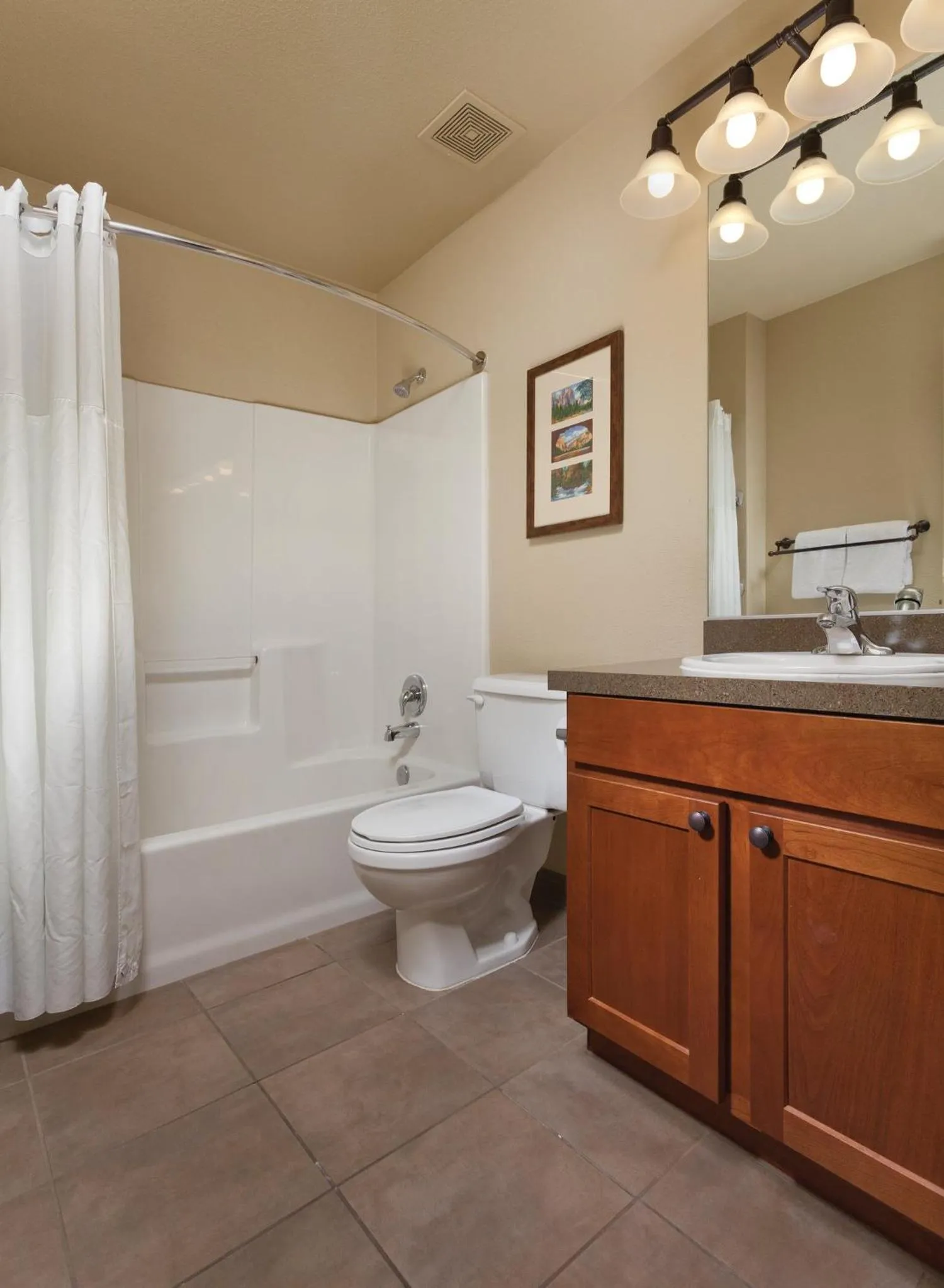 Bathroom in WorldMark Bass Lake